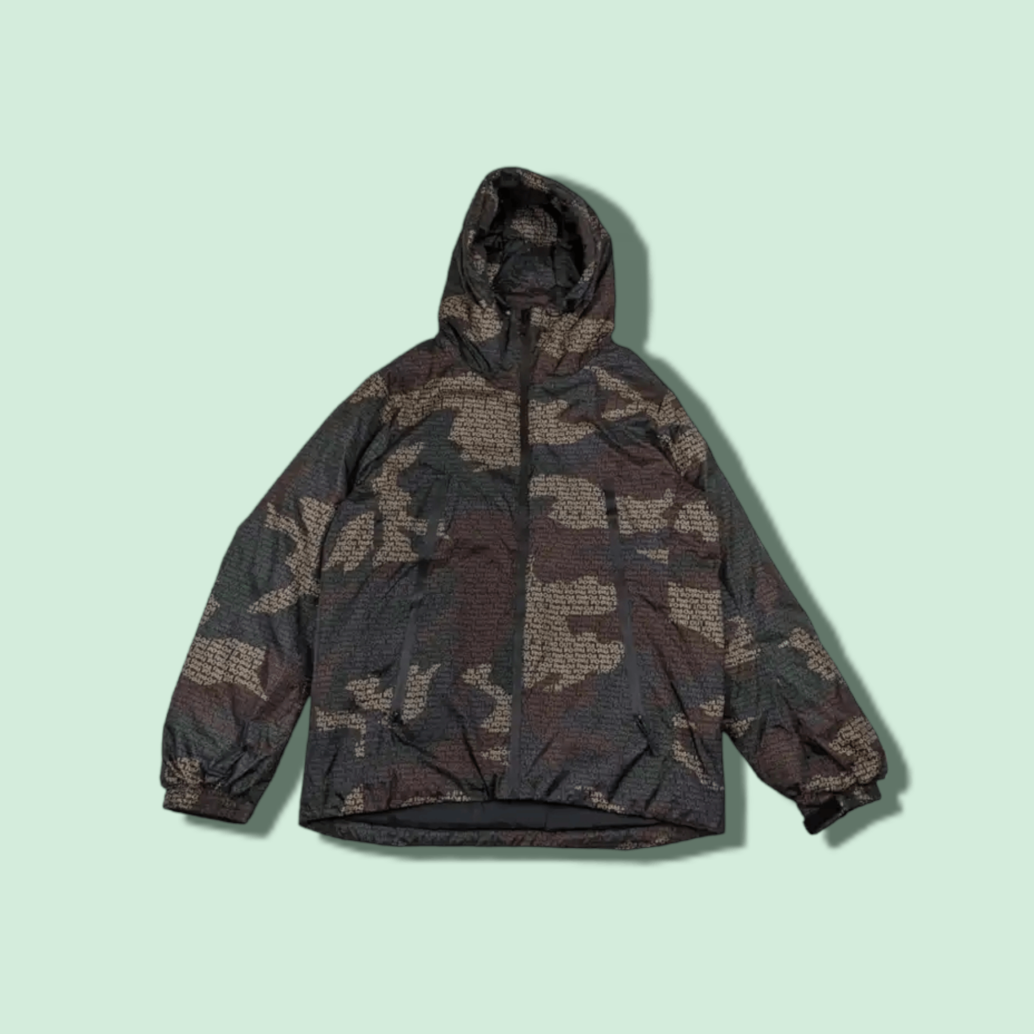 Japanese Brand Japan FIND OUT Monogram Winter Warm Puffer Jacket Size US L / EU 52-54 / 3 - 2 Thumbnail