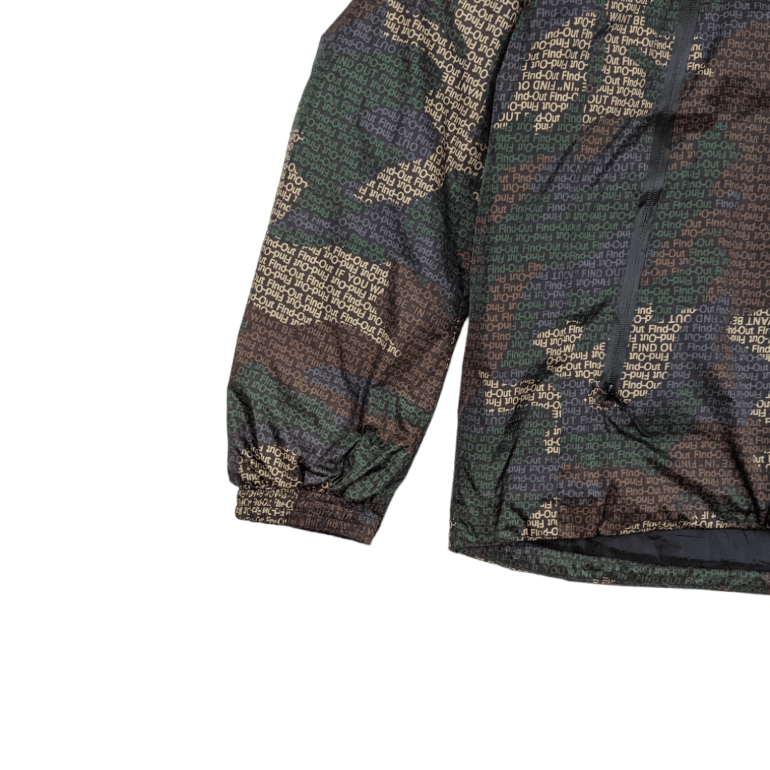 Japanese Brand Japan FIND OUT Monogram Winter Warm Puffer Jacket Size US L / EU 52-54 / 3 - 7 Thumbnail