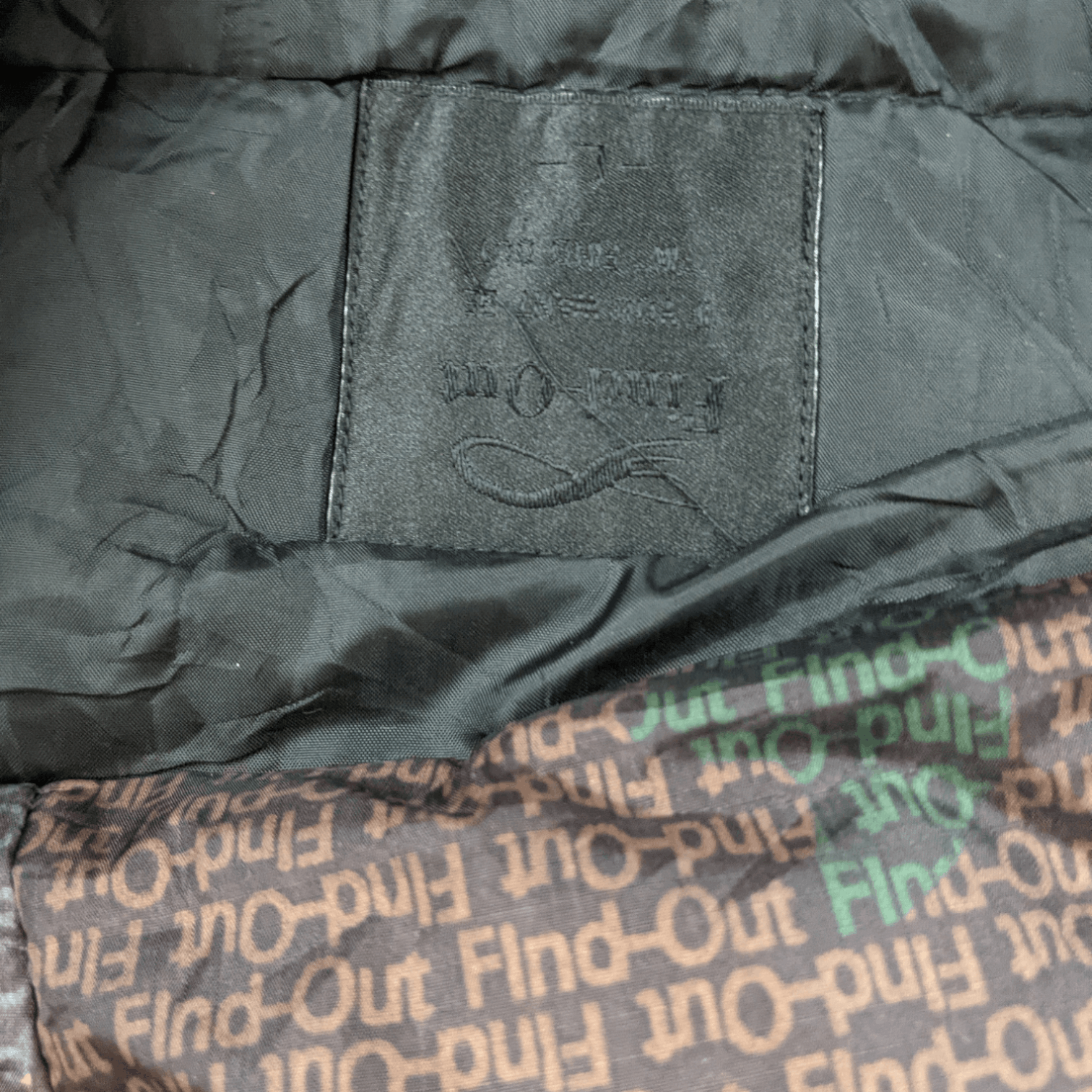 Japanese Brand Japan FIND OUT Monogram Winter Warm Puffer Jacket Size US L / EU 52-54 / 3 - 10 Thumbnail