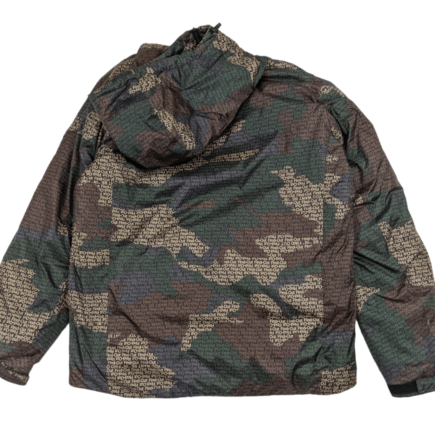 Japanese Brand Japan FIND OUT Monogram Winter Warm Puffer Jacket Size US L / EU 52-54 / 3 - 8 Thumbnail