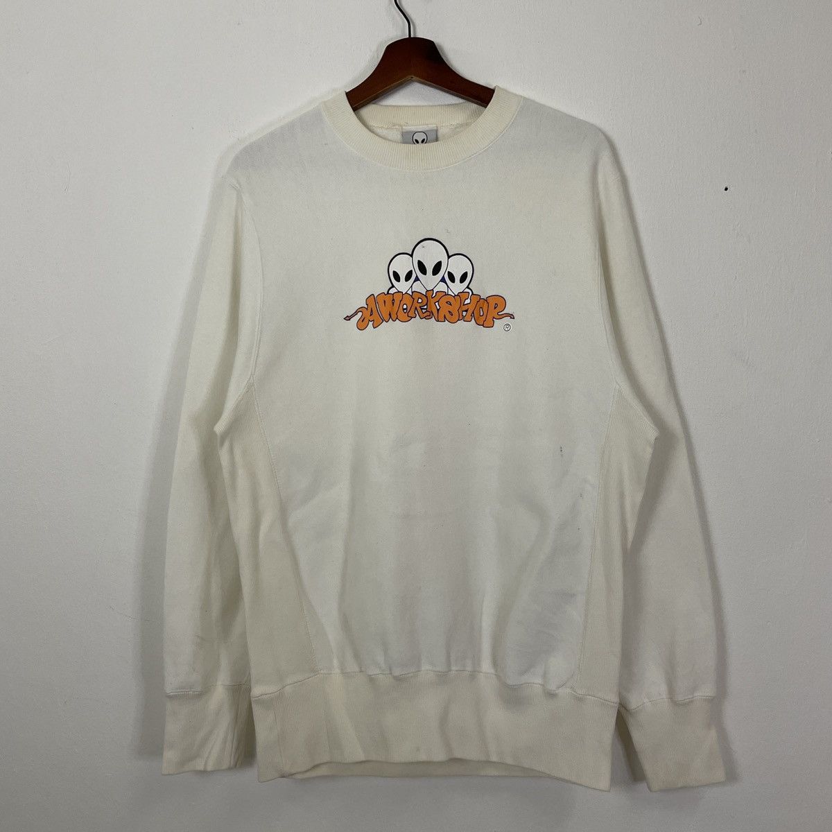 Alien Workshop Vintage Alien Workshop Big Logo Sweatshirt Size US M / EU 48-50 / 2 - 2 Thumbnail