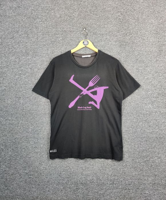 Vintage Vintage One Piece Black Leg Sanji Anima Tee Tshirt | Grailed