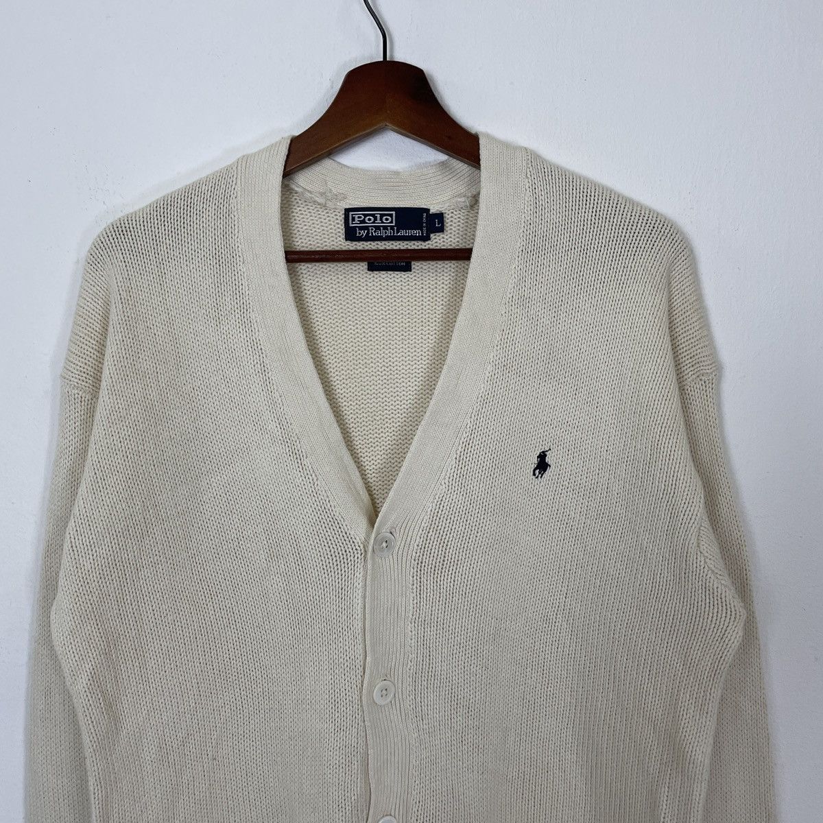 Polo Ralph Lauren Vtg Polo By Ralph Lauren Embroidery Small Logo Cardingan Size US L / EU 52-54 / 3 - 4 Thumbnail