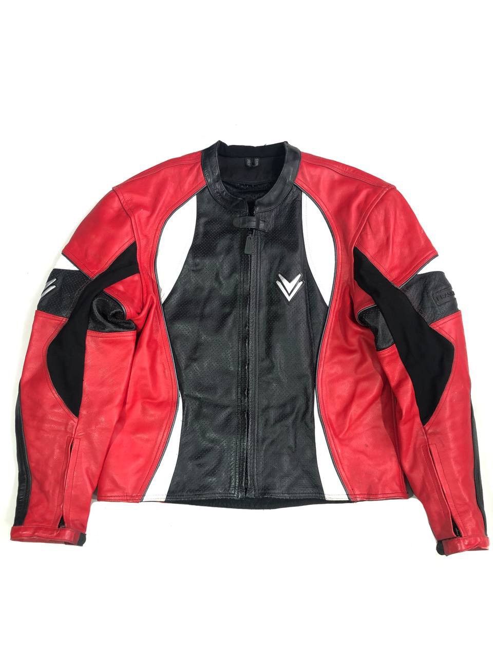 Other Frank Thomas Moto Leather Jacket Vintage Size US L / EU 52-54 / 3 - 1 Thumbnail