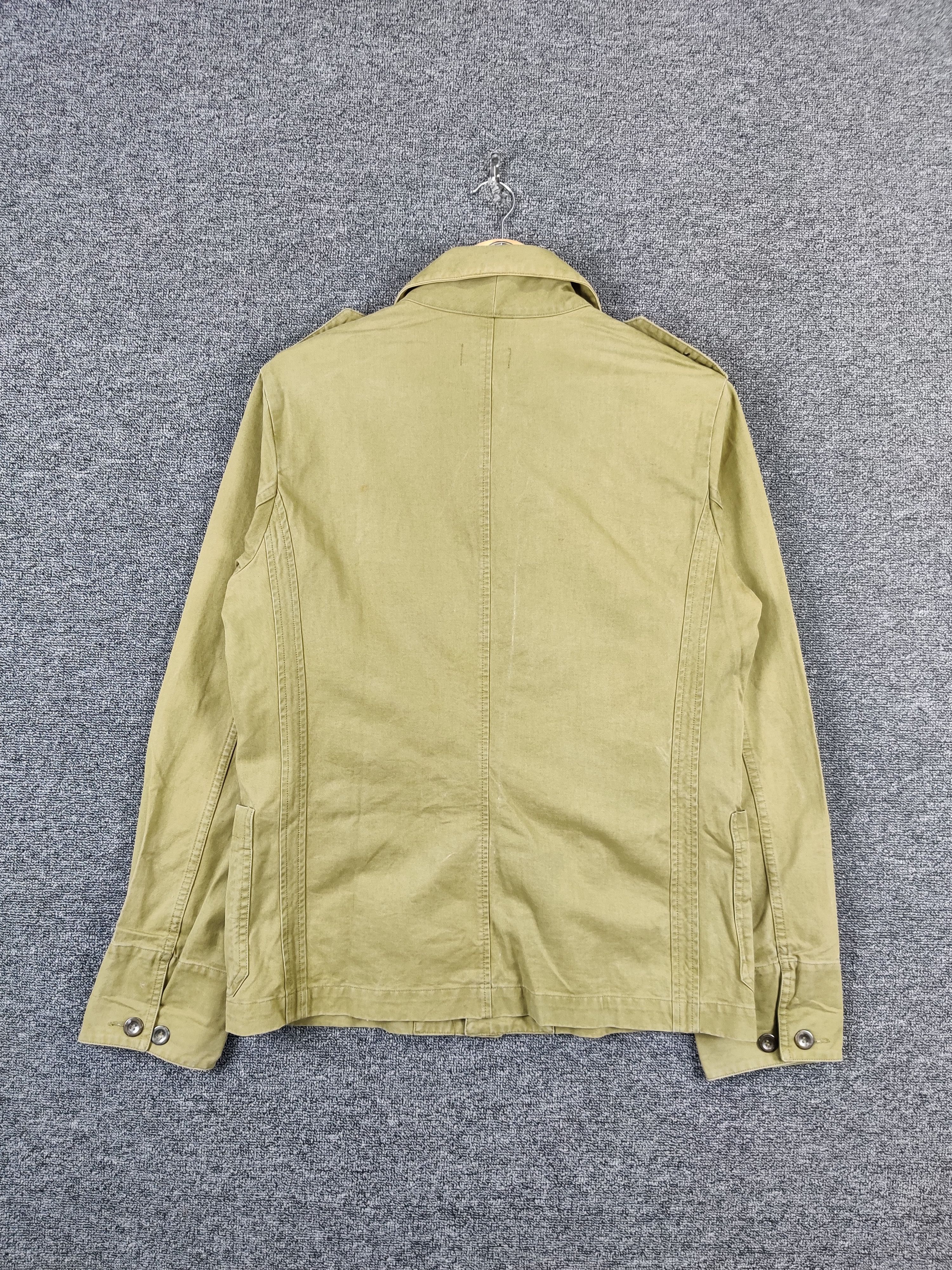 A.P.C. Vintage A.P.C Military Army Style Olive Green Jacket Size US M / EU 48-50 / 2 - 5 Thumbnail