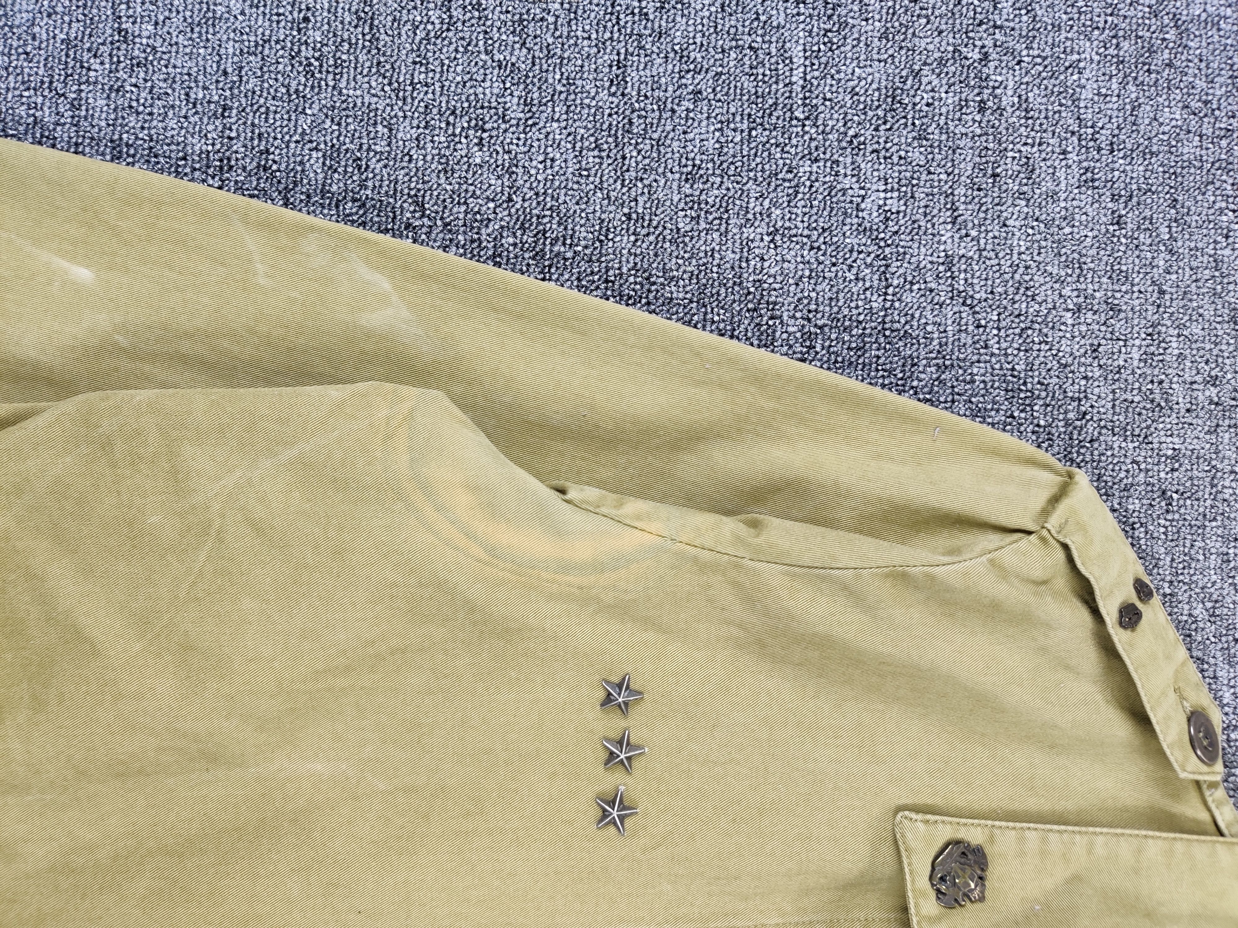 A.P.C. Vintage A.P.C Military Army Style Olive Green Jacket Size US M / EU 48-50 / 2 - 9 Thumbnail