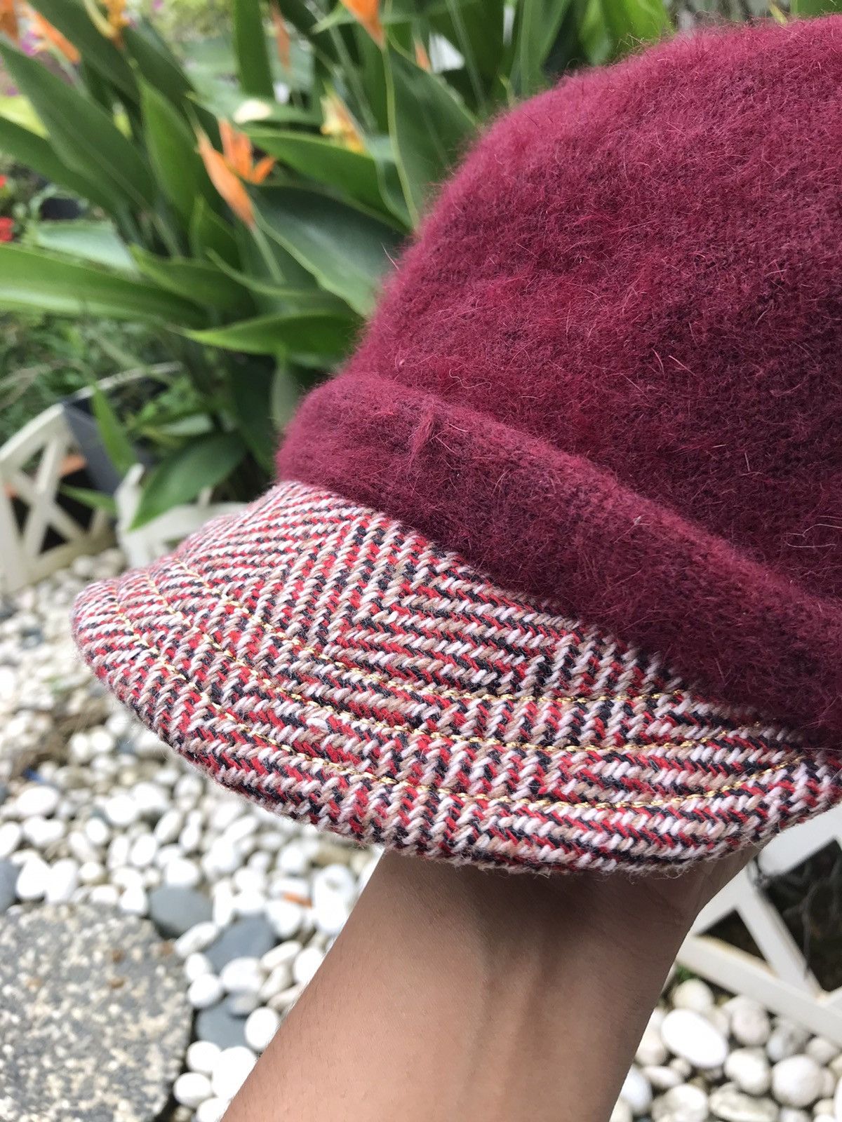 Japanese Brand AUTHENTIC ANGORA CASQUETTE CAP HAT BY GRACE HAT Size ONE SIZE - 3 Thumbnail
