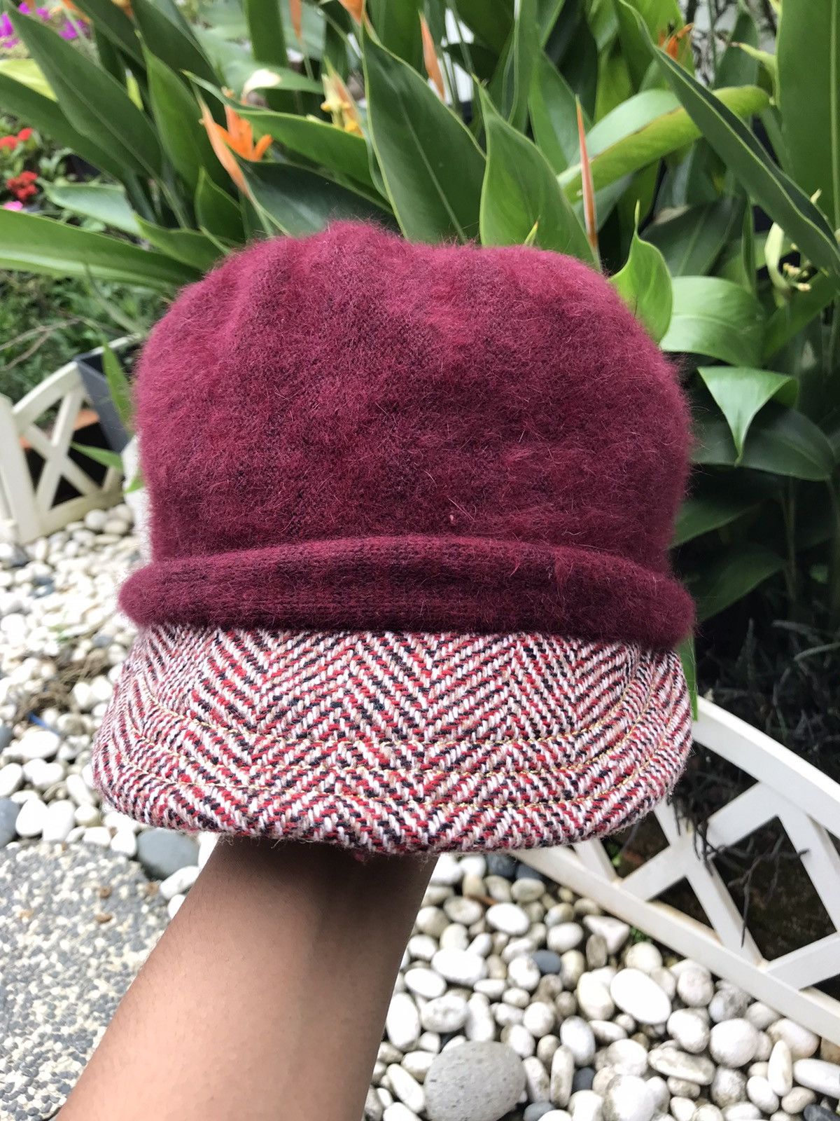 Japanese Brand AUTHENTIC ANGORA CASQUETTE CAP HAT BY GRACE HAT Size ONE SIZE - 2 Thumbnail