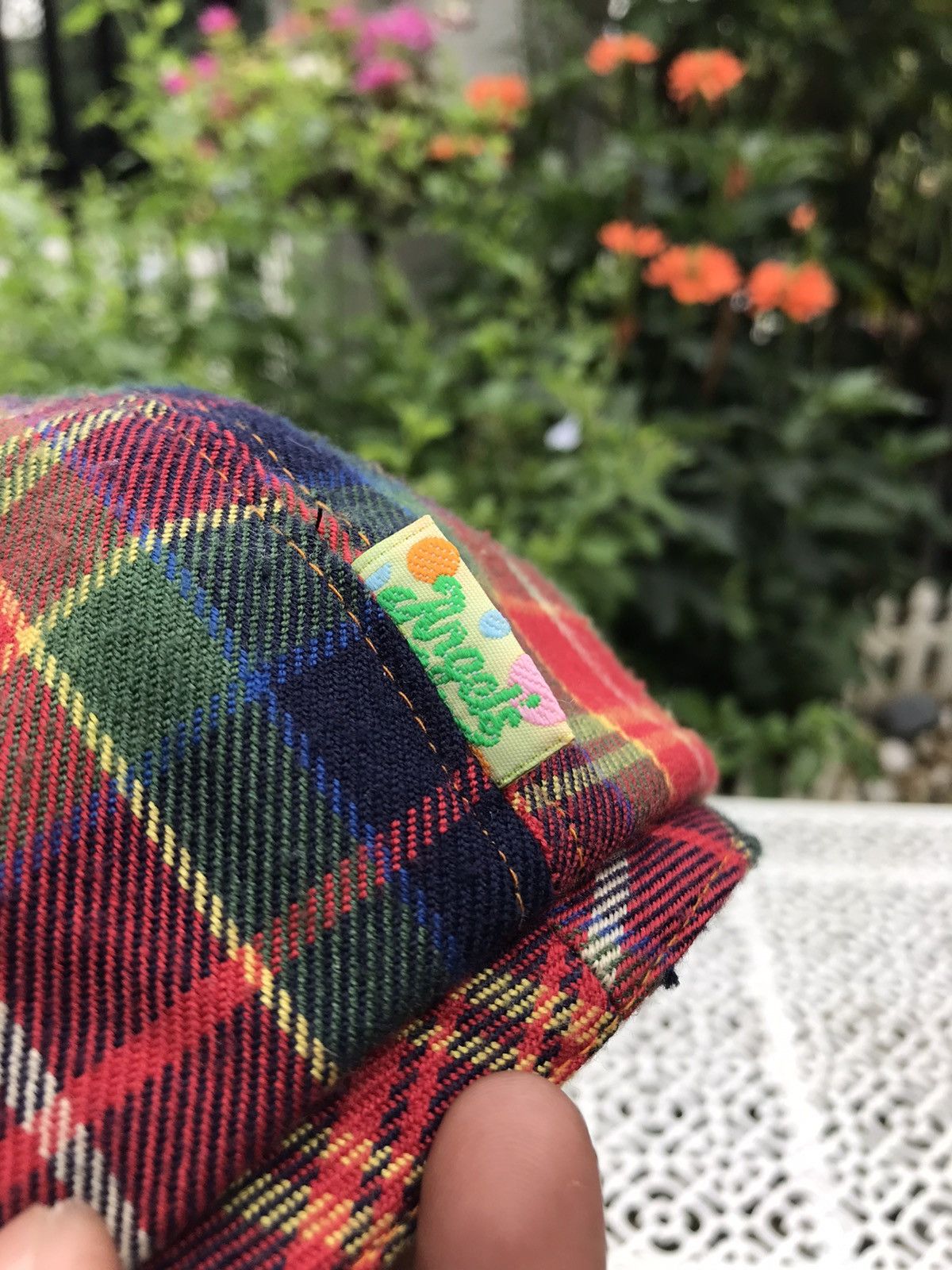 Hysteric Glamour × Japanese Brand ANGEL BLUE NAKAMURA-KUN PLAID DETECTIVE WITH FAUX FUR CAP Size ONE SIZE - 6 Thumbnail