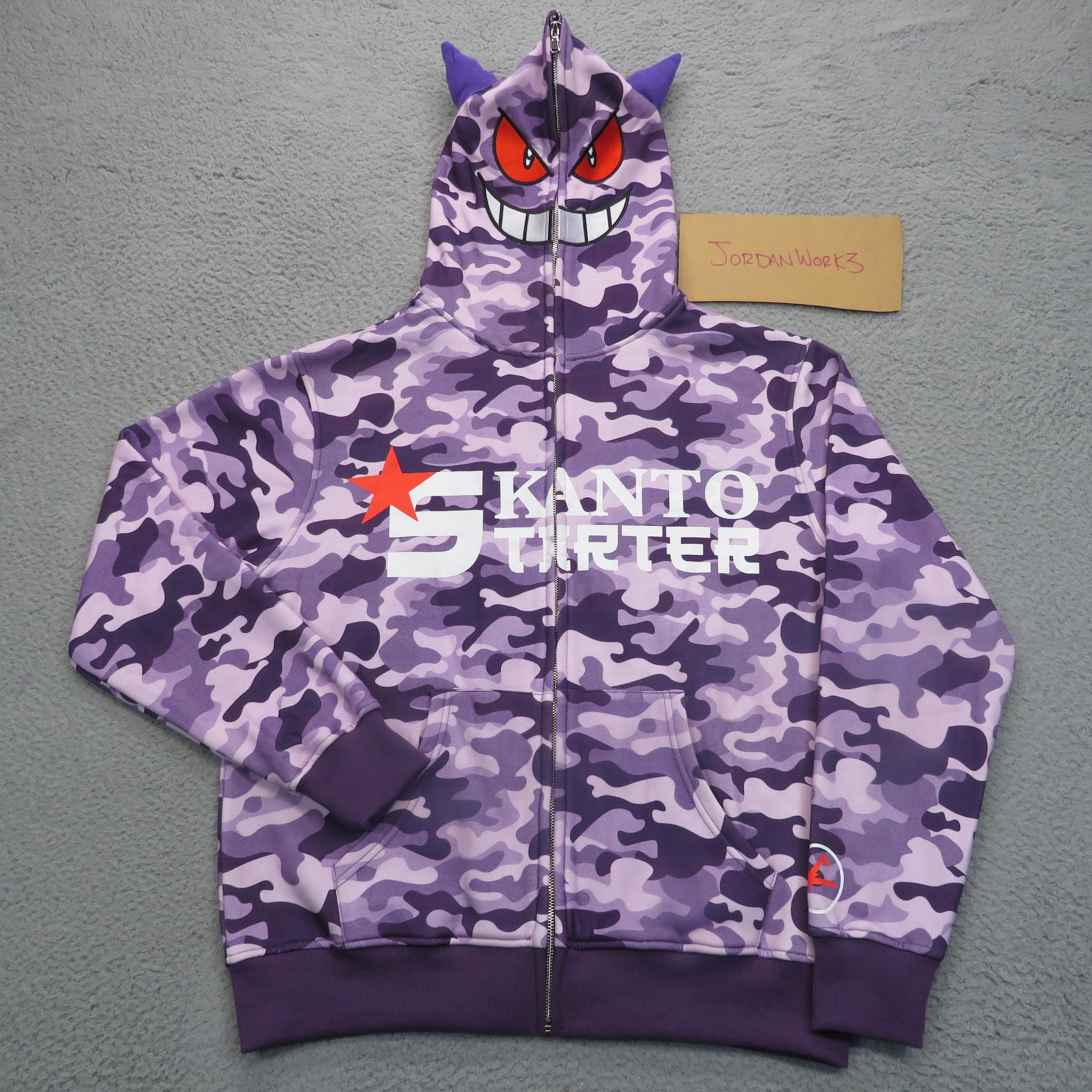 geng face hoodie