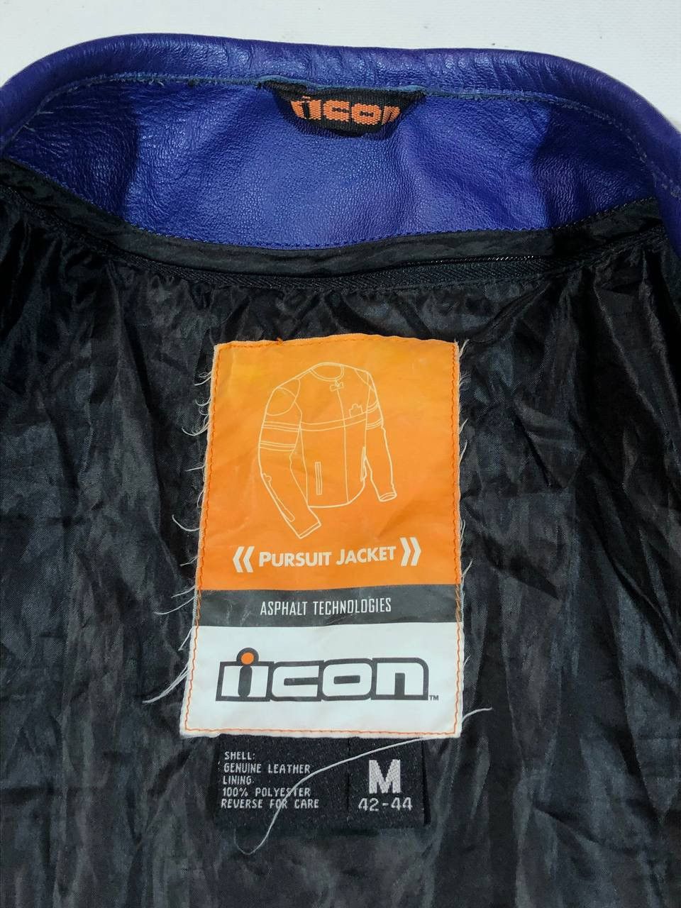 Other Icon Pursuit Moto Leather Jacket Motocross Racing Size US M / EU 48-50 / 2 - 15 Thumbnail