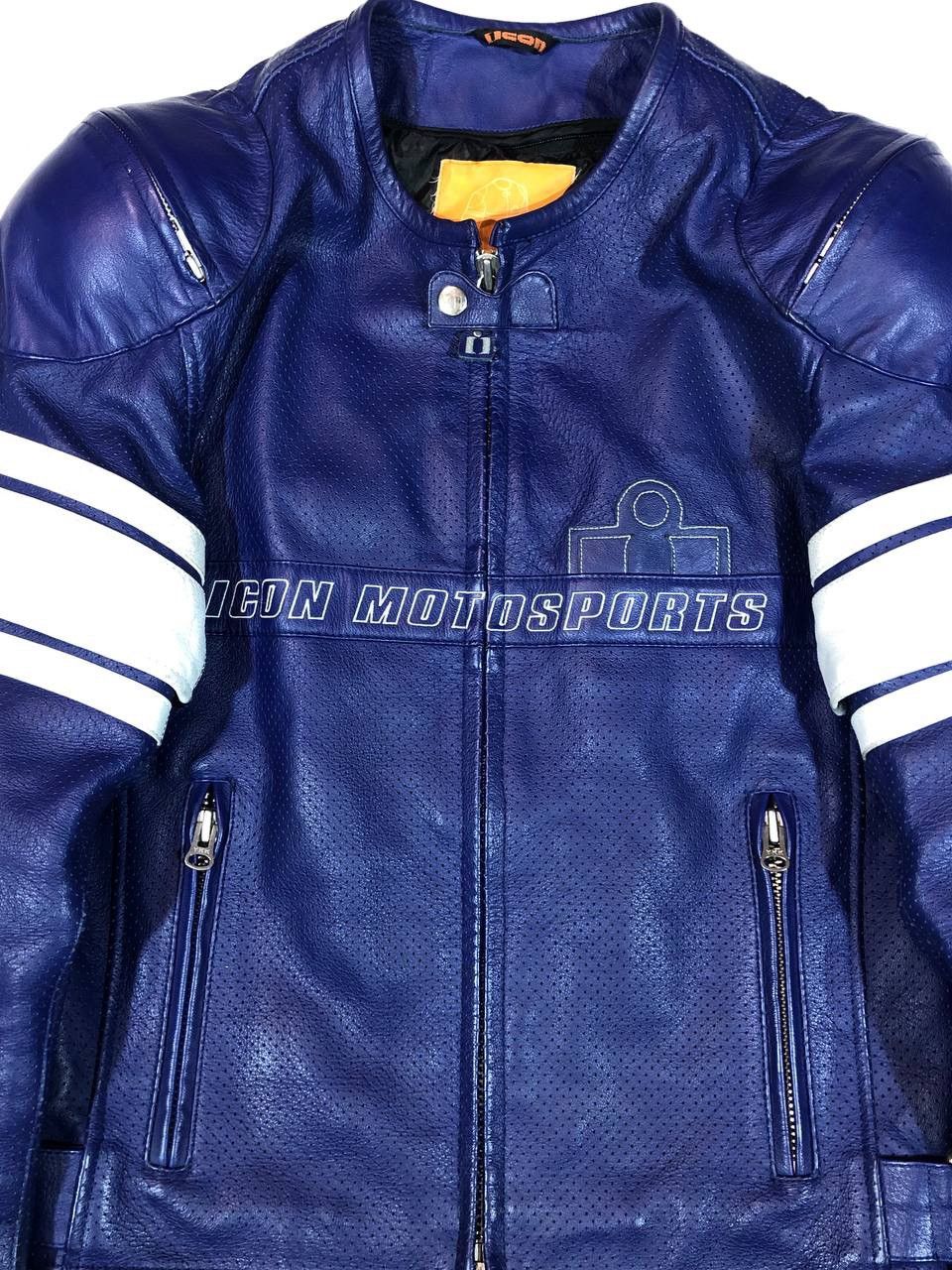 Other Icon Pursuit Moto Leather Jacket Motocross Racing Size US M / EU 48-50 / 2 - 3 Thumbnail