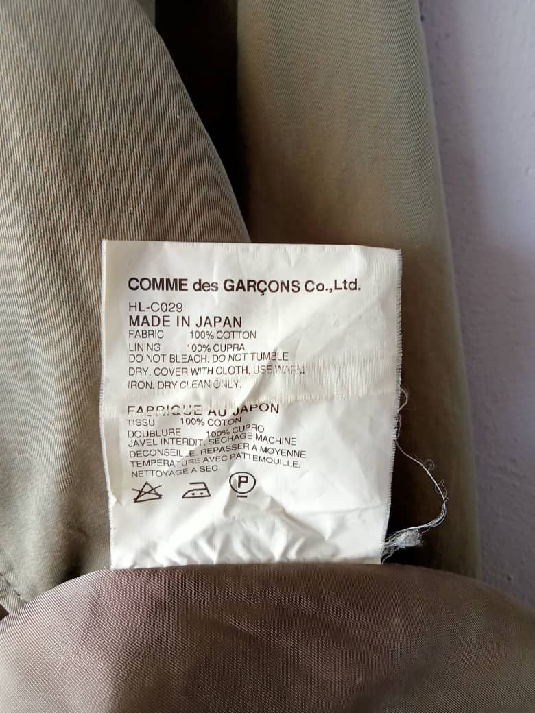 Comme des Garcons COMME des GARCONS HOMME Parka Button Jacket Size US M / EU 48-50 / 2 - 4 Thumbnail