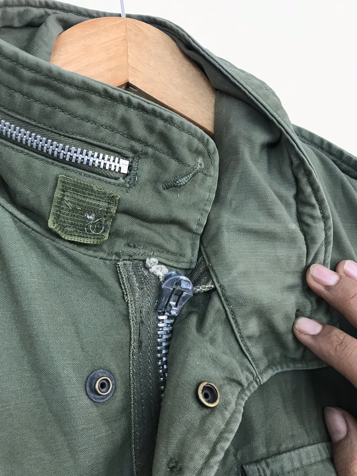 Alpha Industries × Vintage Vintage OG 107 60’s M65 Alpha Industries Jacket Size US S / EU 44-46 / 1 - 6 Thumbnail