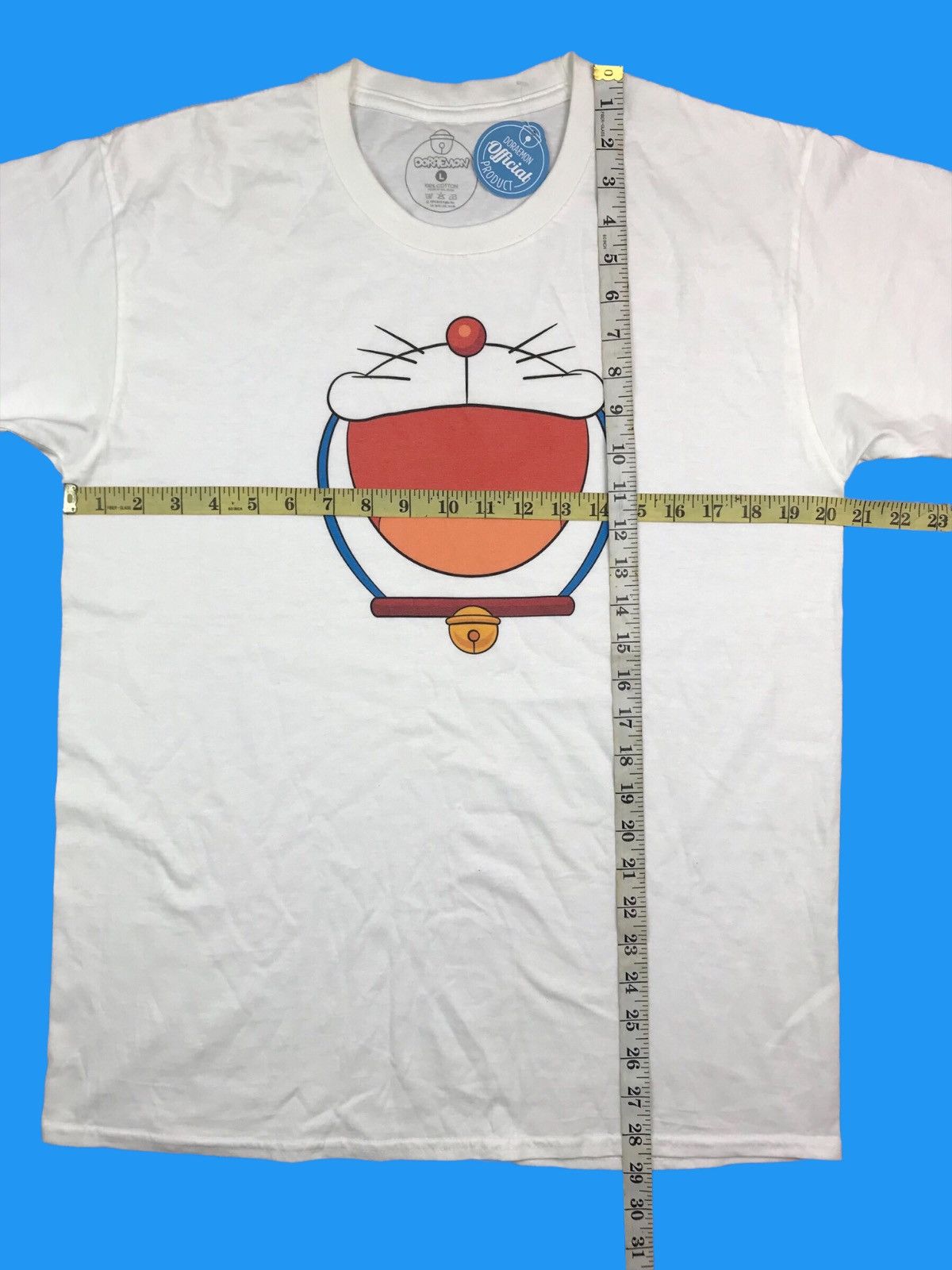 Anime × Cartoon Network × Japanese Brand DORAEMON OFFICIAL PRODUCT T-SHIRT BY FUJIKO PRO ( JAPAN ) Size US M / EU 48-50 / 2 - 4 Thumbnail