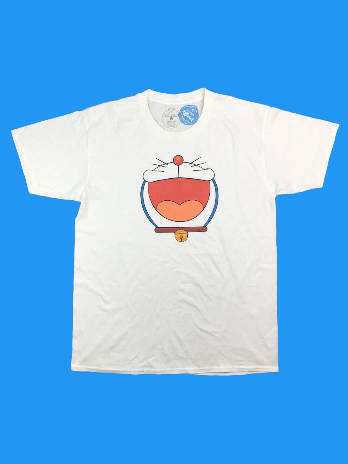 Anime × Cartoon Network × Japanese Brand DORAEMON OFFICIAL PRODUCT T-SHIRT BY FUJIKO PRO ( JAPAN ) Size US M / EU 48-50 / 2 - 1 Thumbnail