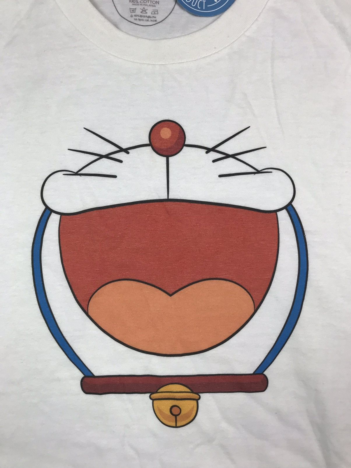 Anime × Cartoon Network × Japanese Brand DORAEMON OFFICIAL PRODUCT T-SHIRT BY FUJIKO PRO ( JAPAN ) Size US M / EU 48-50 / 2 - 2 Thumbnail
