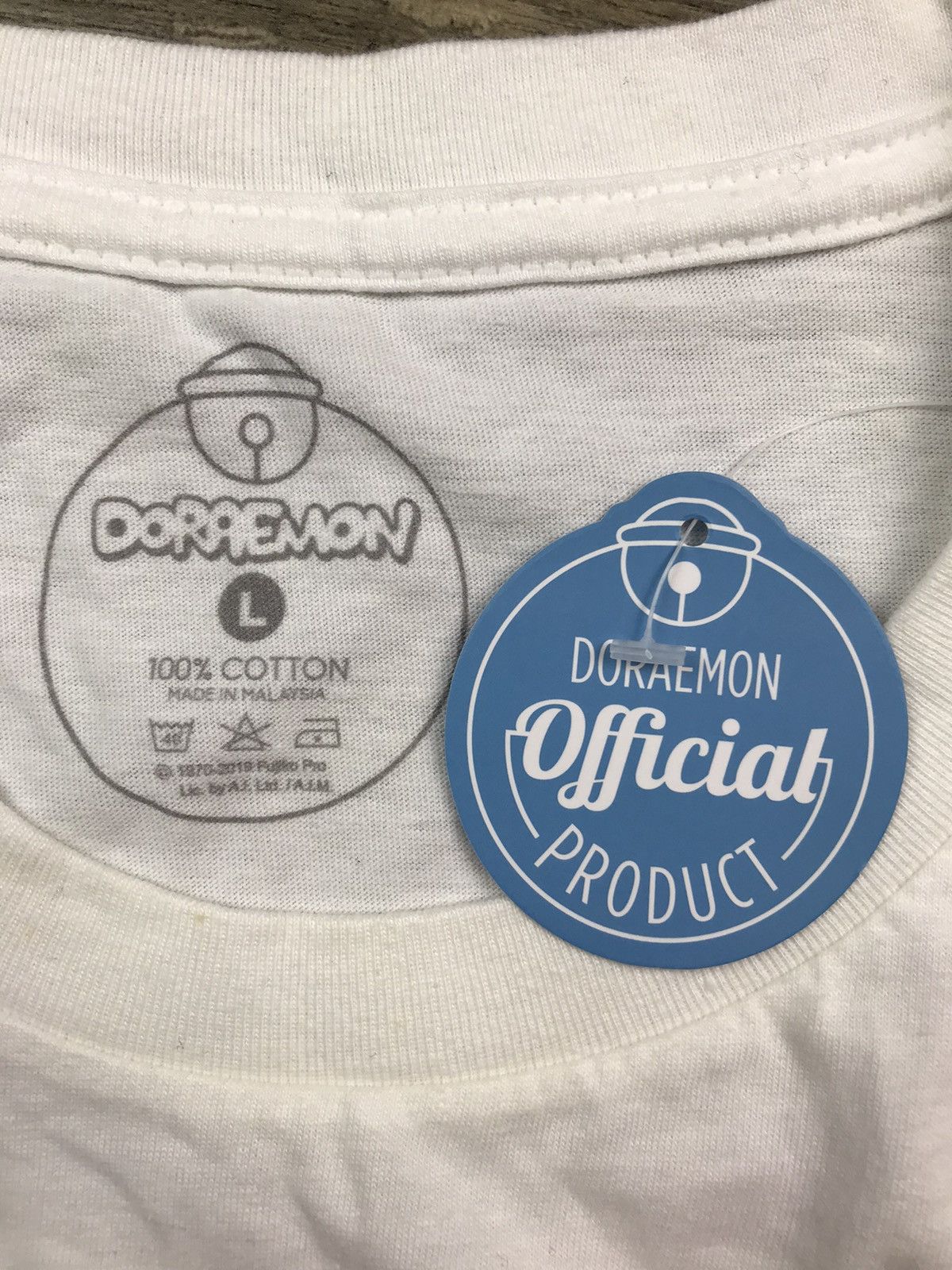 Anime × Cartoon Network × Japanese Brand DORAEMON OFFICIAL PRODUCT T-SHIRT BY FUJIKO PRO ( JAPAN ) Size US M / EU 48-50 / 2 - 5 Thumbnail
