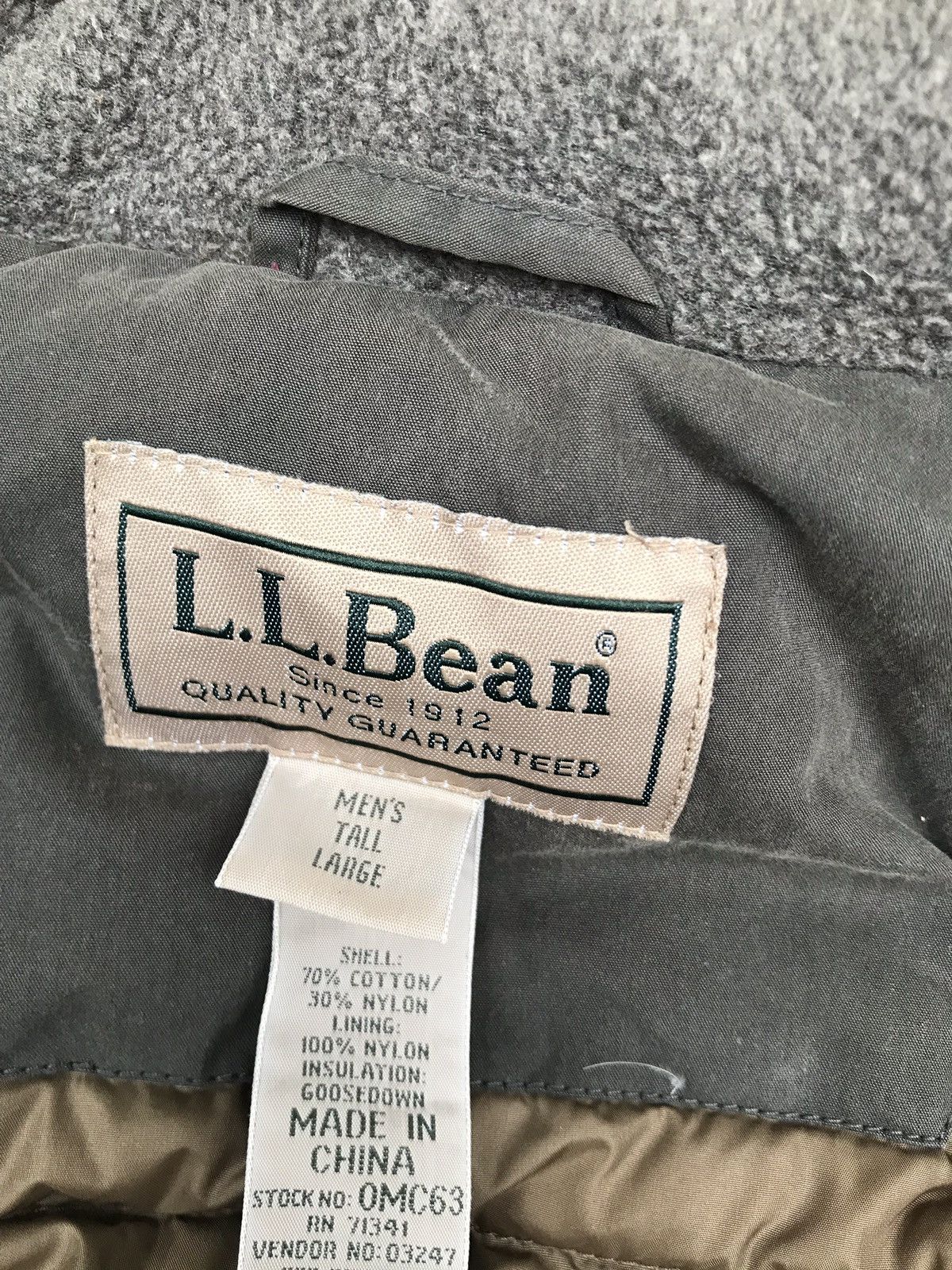 L.L. Bean × Vintage Vintage LL Bean Large Tall Down Puffer Jacket Size US L / EU 52-54 / 3 - 9 Thumbnail