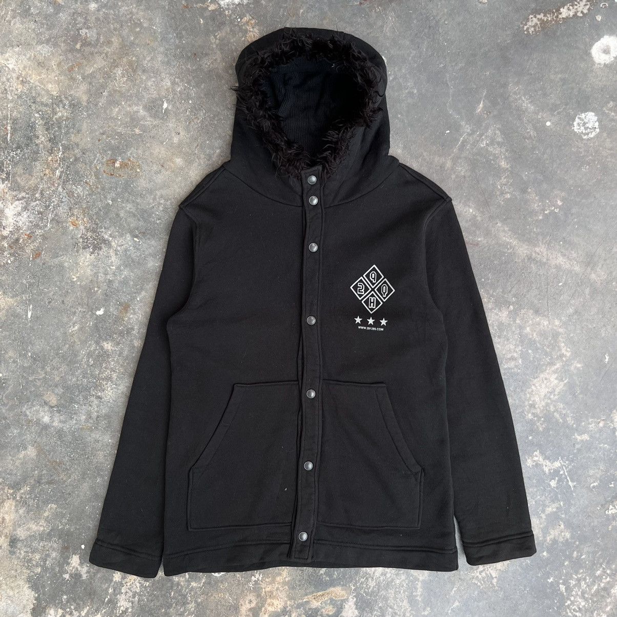 If Six Was Nine × Japanese Brand × Seditionaries 291295 Homme Headquarter Button Down Faux Fur Jacket Size US M / EU 48-50 / 2 - 4 Thumbnail