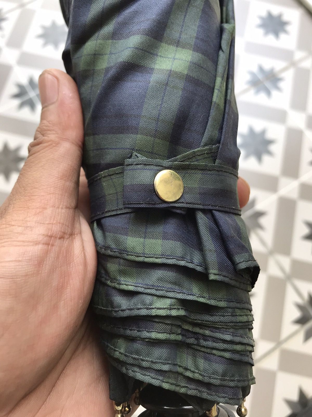 J. Press × Vintage Authentic Vintage J. PRESS Automatic Pockets Umbrellas ☂ Size ONE SIZE - 5 Thumbnail