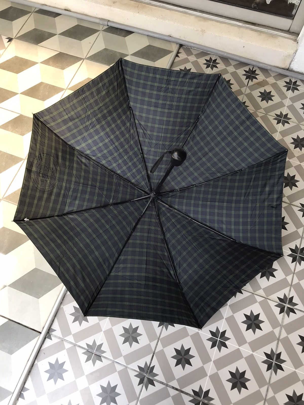 J. Press × Vintage Authentic Vintage J. PRESS Automatic Pockets Umbrellas ☂ Size ONE SIZE - 14 Thumbnail