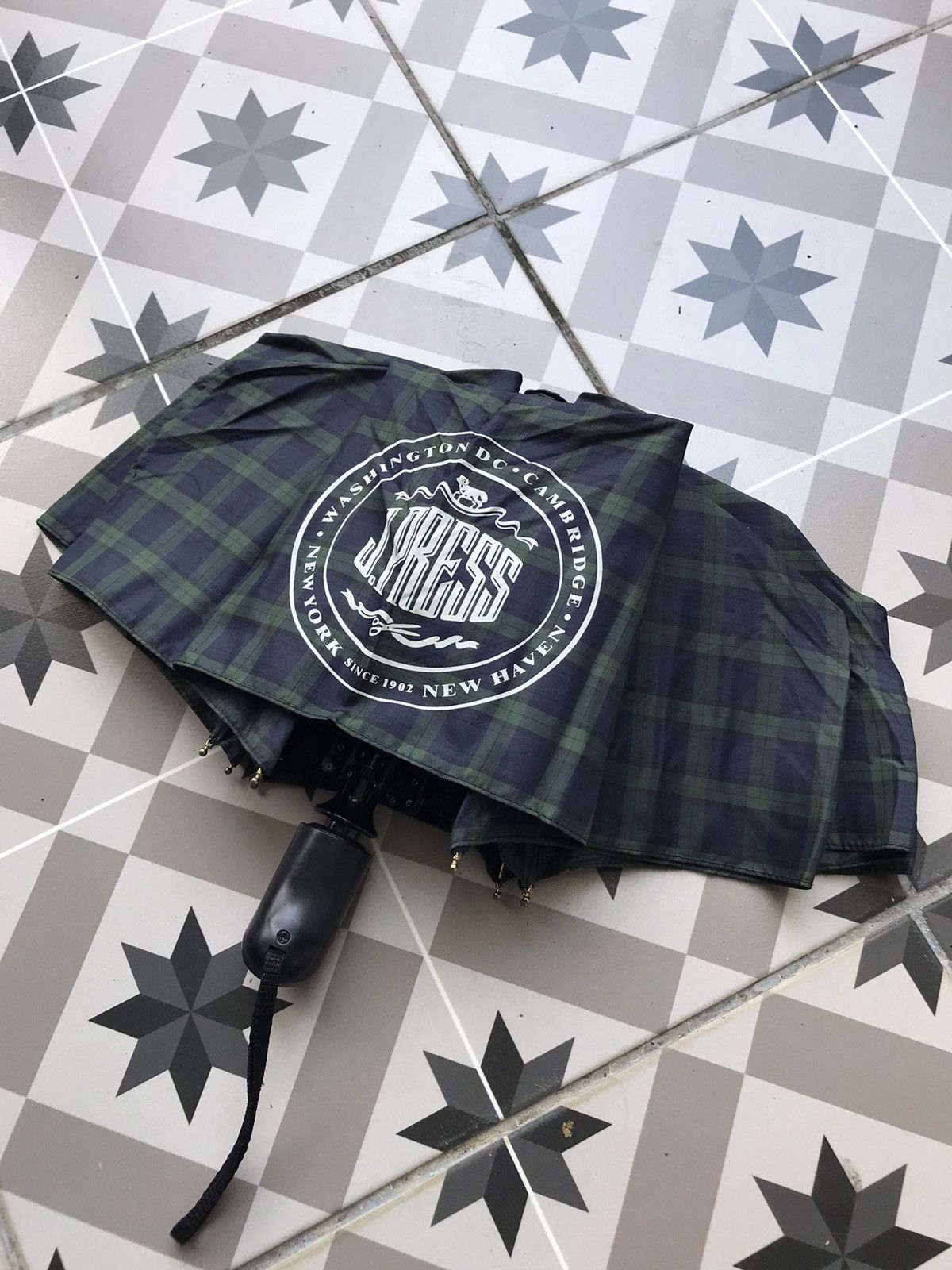 J. Press × Vintage Authentic Vintage J. PRESS Automatic Pockets Umbrellas ☂ Size ONE SIZE - 2 Thumbnail