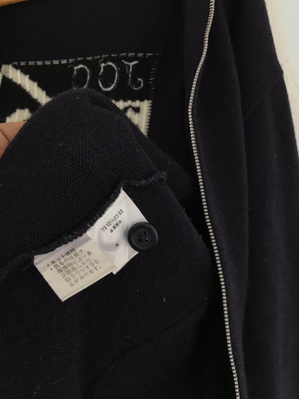 Jean Charles De Castelbajac × Vintage ❗️Sick❗️Vintage JCC 2000 World Knitwear Zipper Size US L / EU 52-54 / 3 - 10 Thumbnail