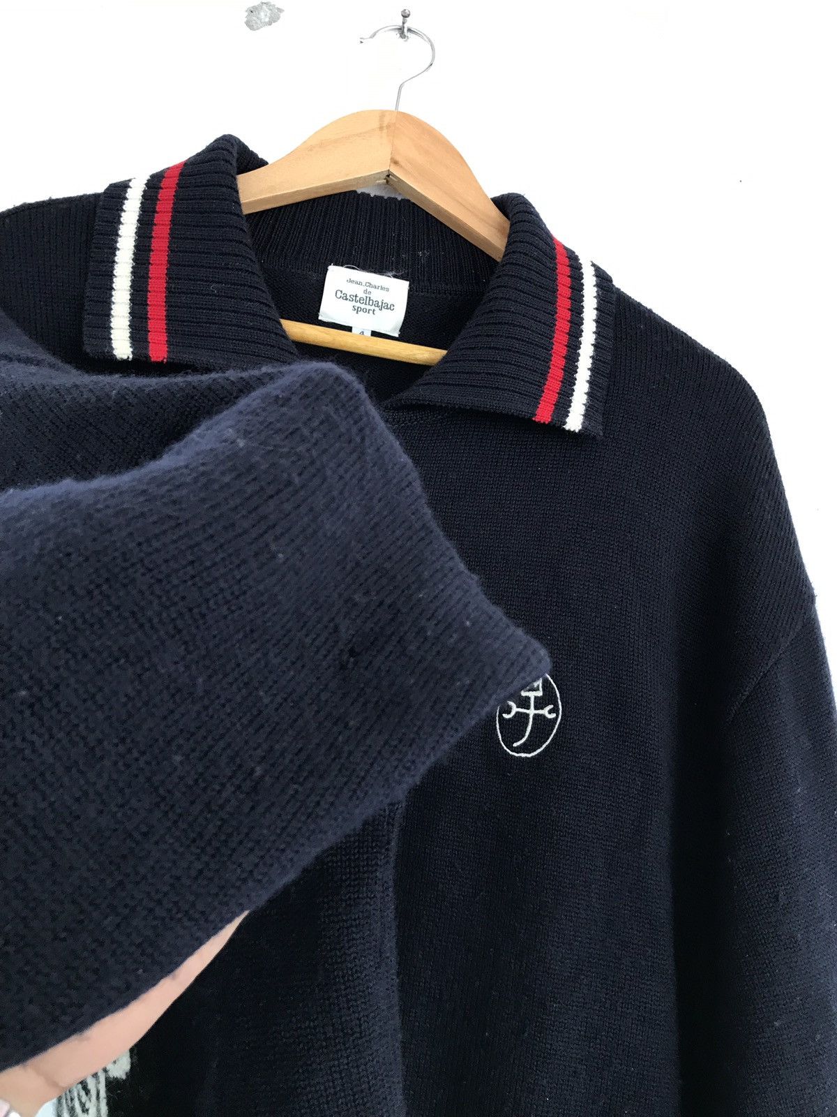 Jean Charles De Castelbajac × Vintage ❗️Sick❗️Vintage JCC 2000 World Knitwear Zipper Size US L / EU 52-54 / 3 - 7 Thumbnail
