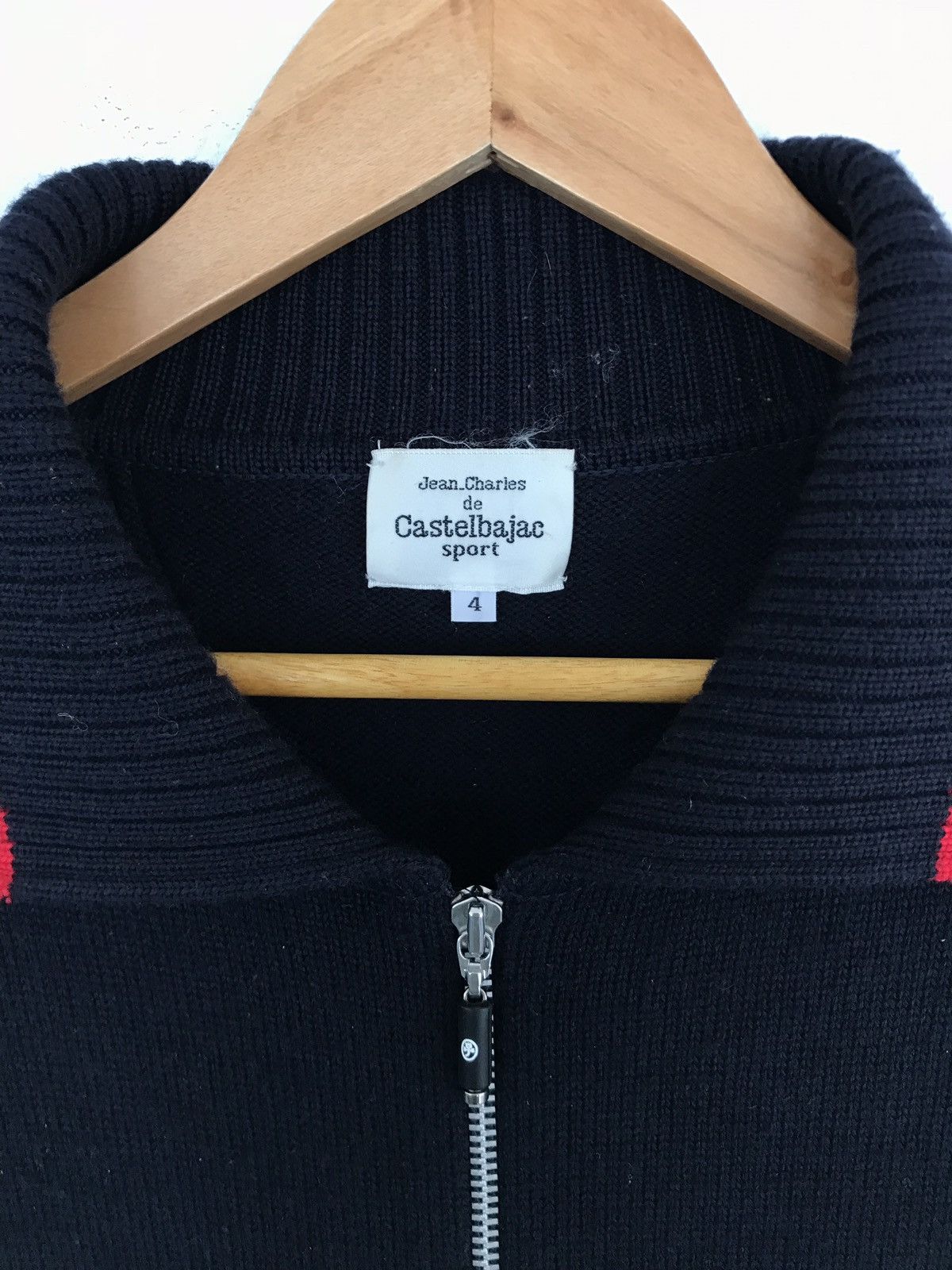 Jean Charles De Castelbajac × Vintage ❗️Sick❗️Vintage JCC 2000 World Knitwear Zipper Size US L / EU 52-54 / 3 - 9 Thumbnail