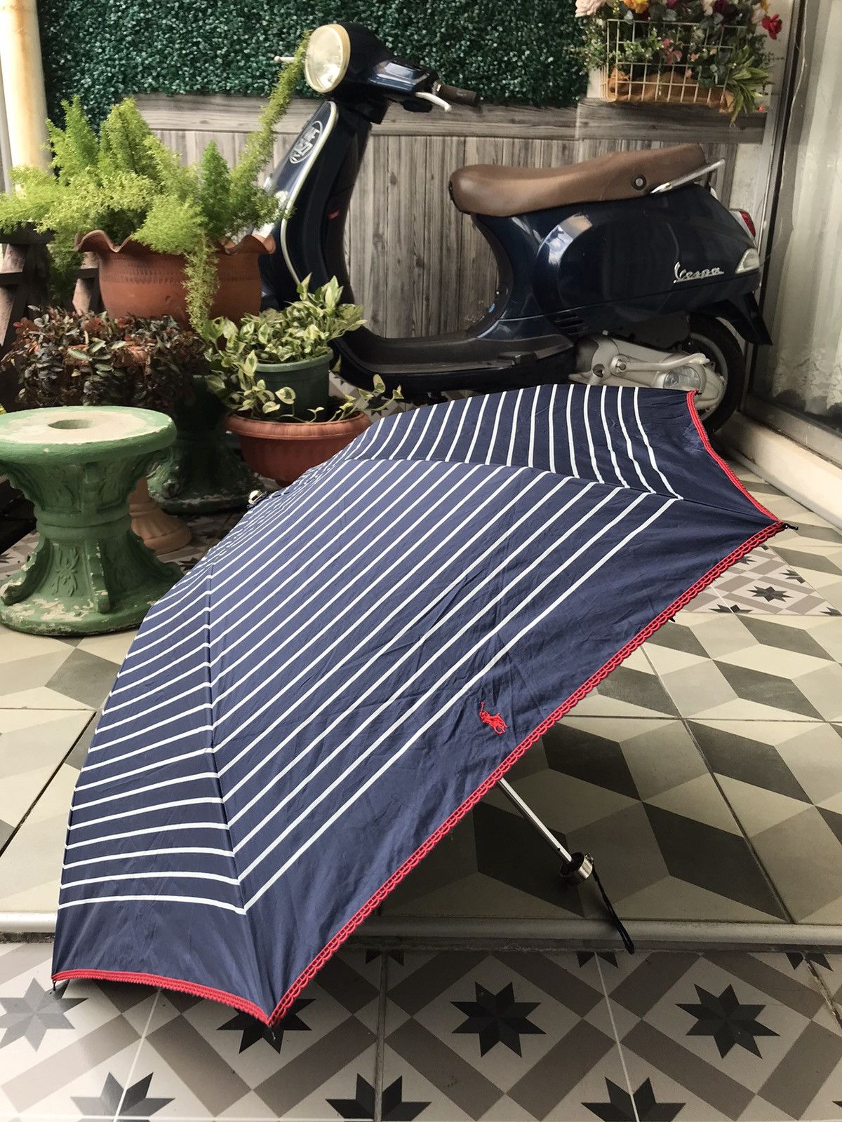 Polo Ralph Lauren × Ralph Lauren × Vintage Vintage POLO RALPH LAUREN Manual Pockets Umbrellas ☂ Size ONE SIZE - 1 Thumbnail