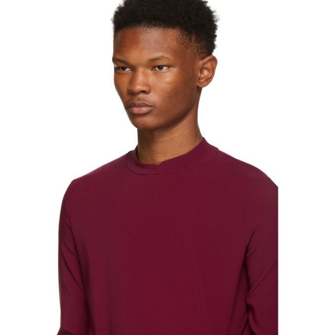 Namacheko Red Double Faced Mock Neck Sweater Size US M / EU 48-50 / 2 - 3 Thumbnail