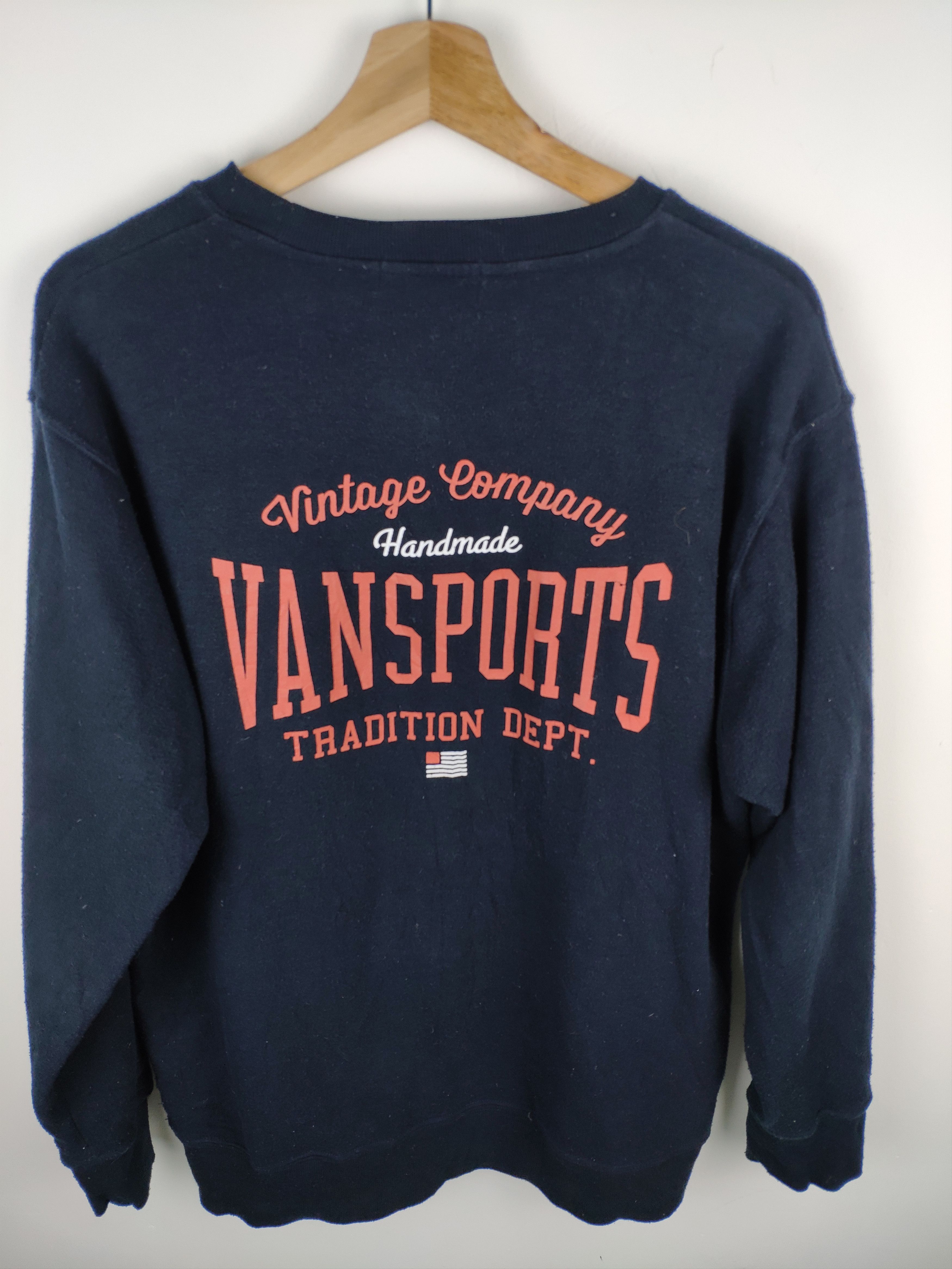 Japanese Brand × Vintage Steal 💥 Vintage Vansport Sweatshirt Crewneck Size US L / EU 52-54 / 3 - 2 Thumbnail