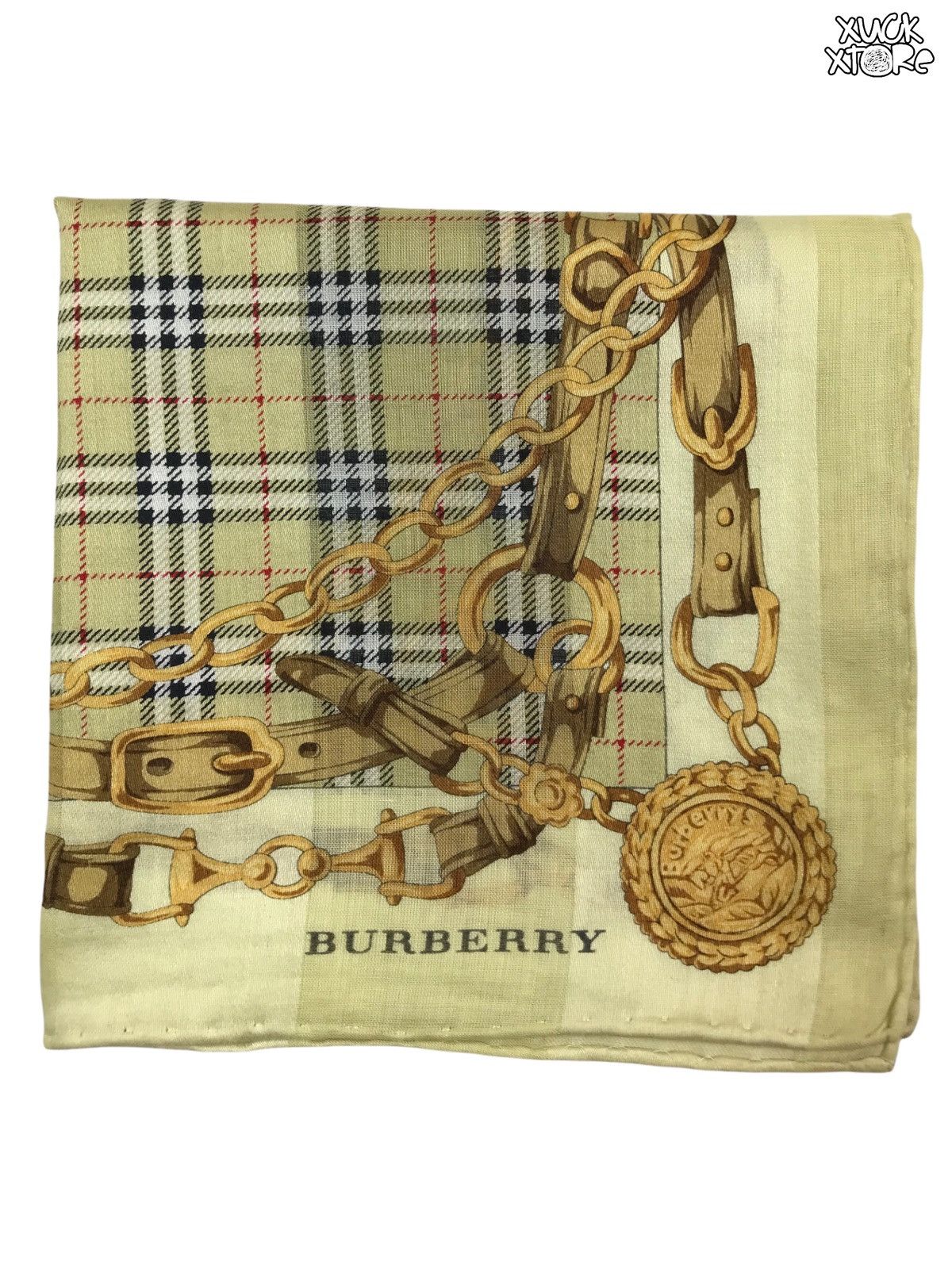 Burberry Vintage Burberry Scarves / Bandana / Neckerchief Size ONE SIZE - 1 Thumbnail
