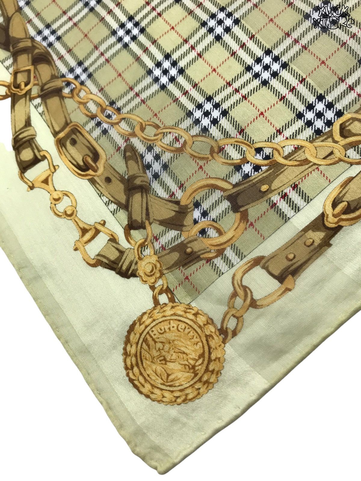 Burberry Vintage Burberry Scarves / Bandana / Neckerchief Size ONE SIZE - 6 Thumbnail