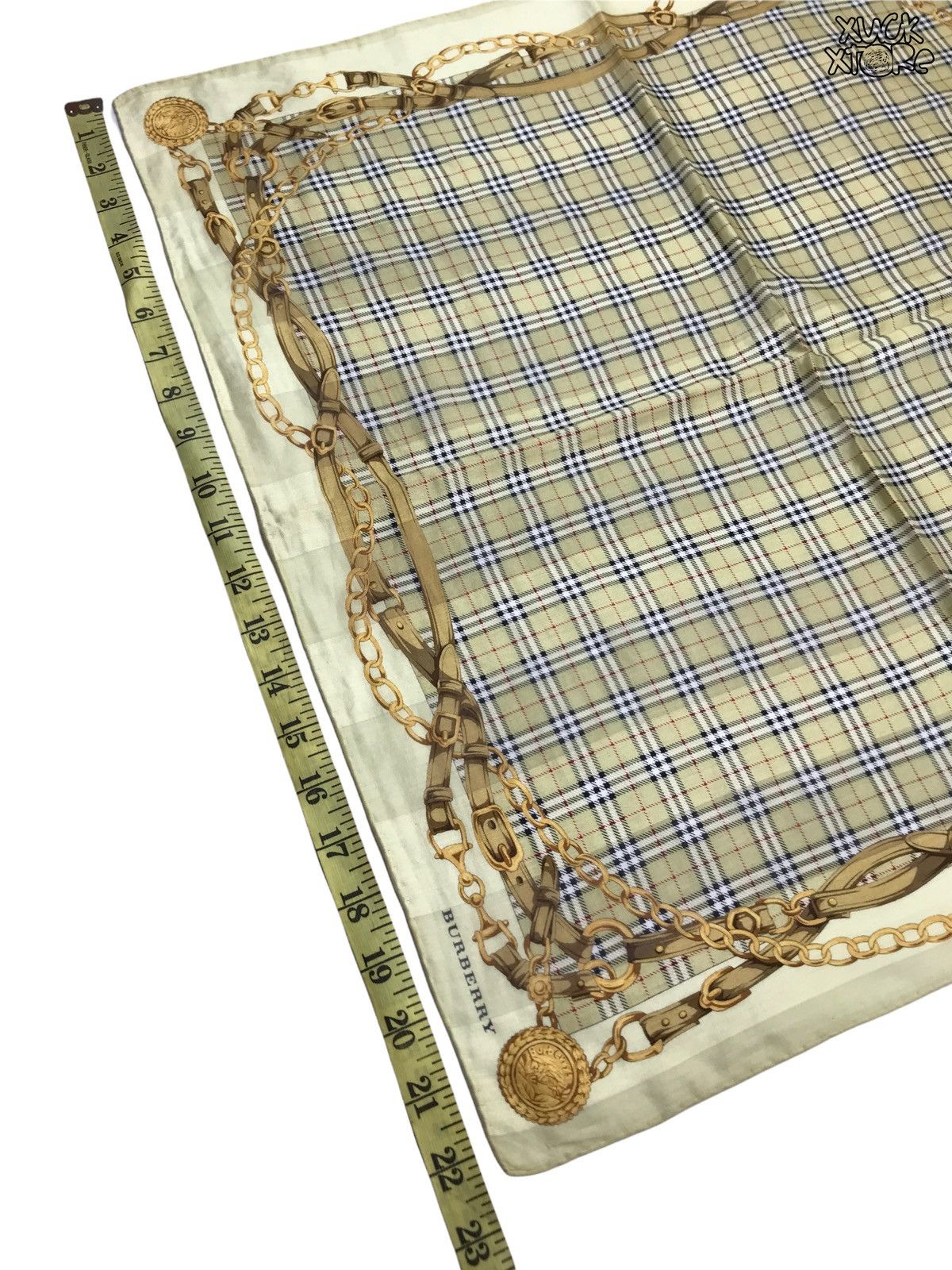 Burberry Vintage Burberry Scarves / Bandana / Neckerchief Size ONE SIZE - 4 Thumbnail