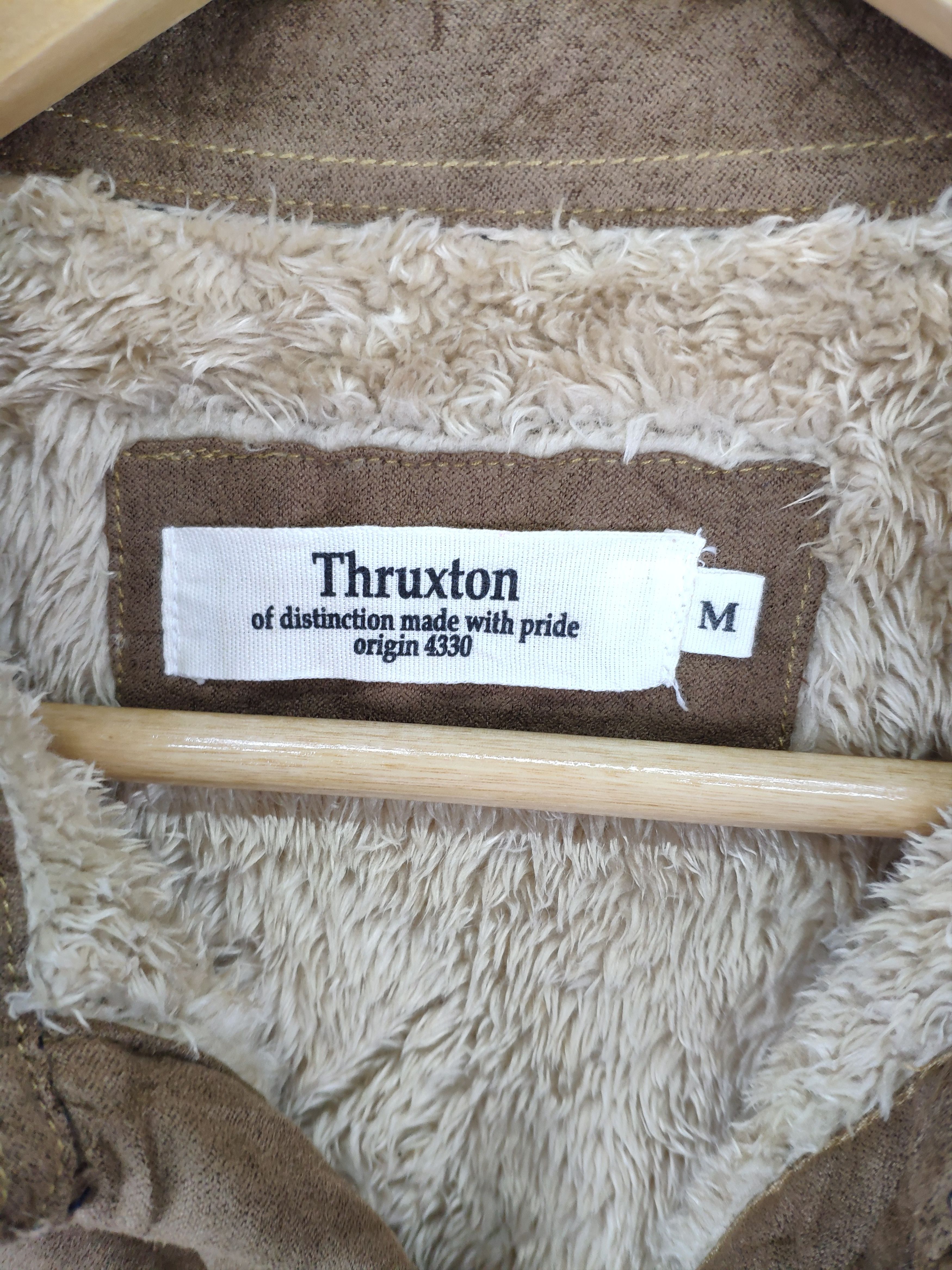 Japanese Brand × Vintage Vintage Shirt Button Up Lining Fleece by Thruxton Size US M / EU 48-50 / 2 - 8 Thumbnail