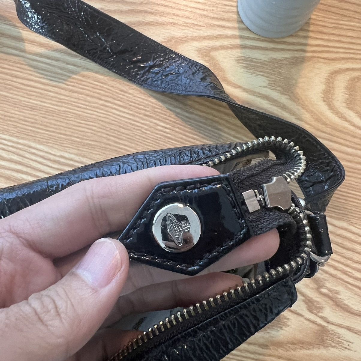 Vivienne Westwood 🔥Rare🔥Vivienne Westwood Leather Crossbody Bag Size ONE SIZE - 14 Thumbnail