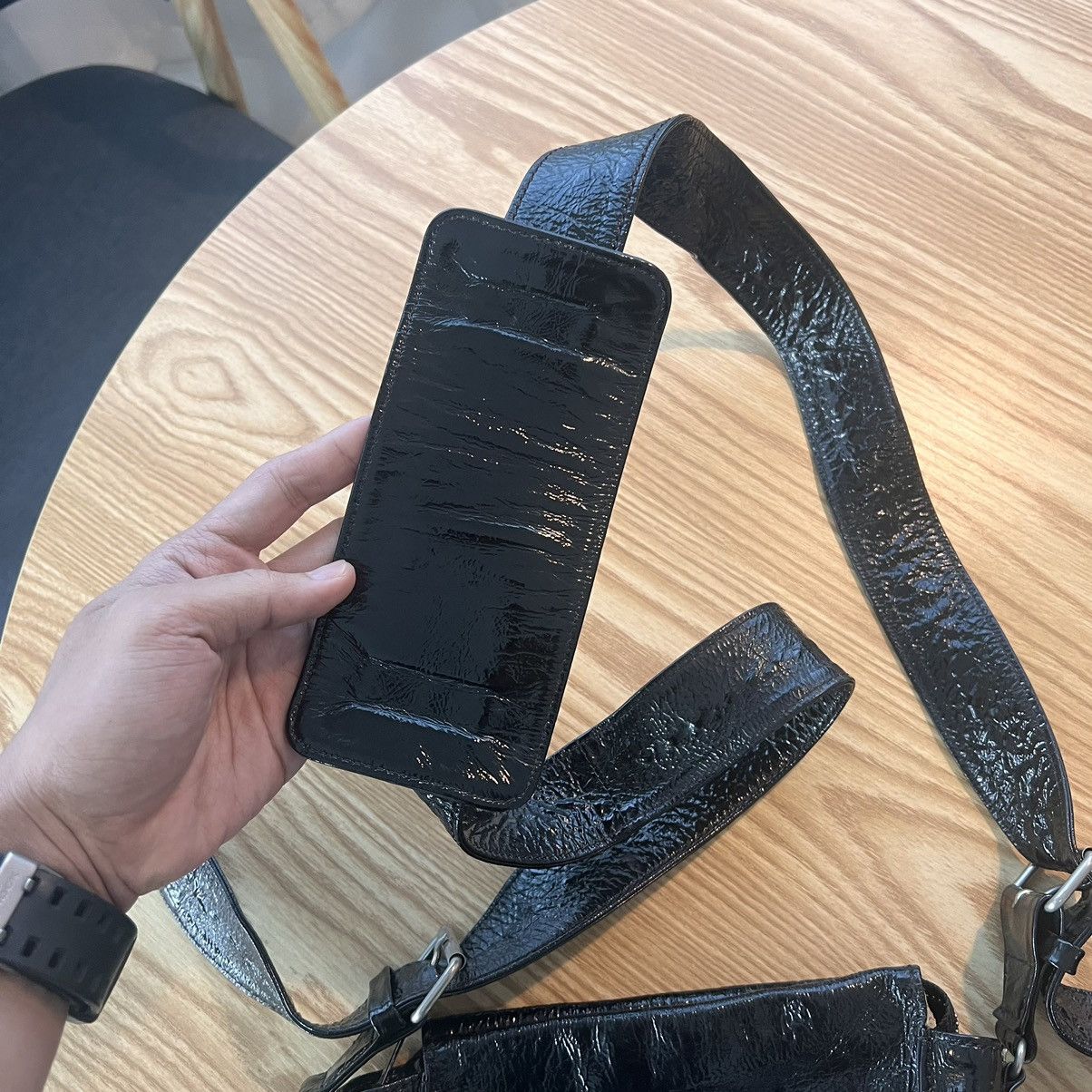 Vivienne Westwood 🔥Rare🔥Vivienne Westwood Leather Crossbody Bag Size ONE SIZE - 8 Thumbnail