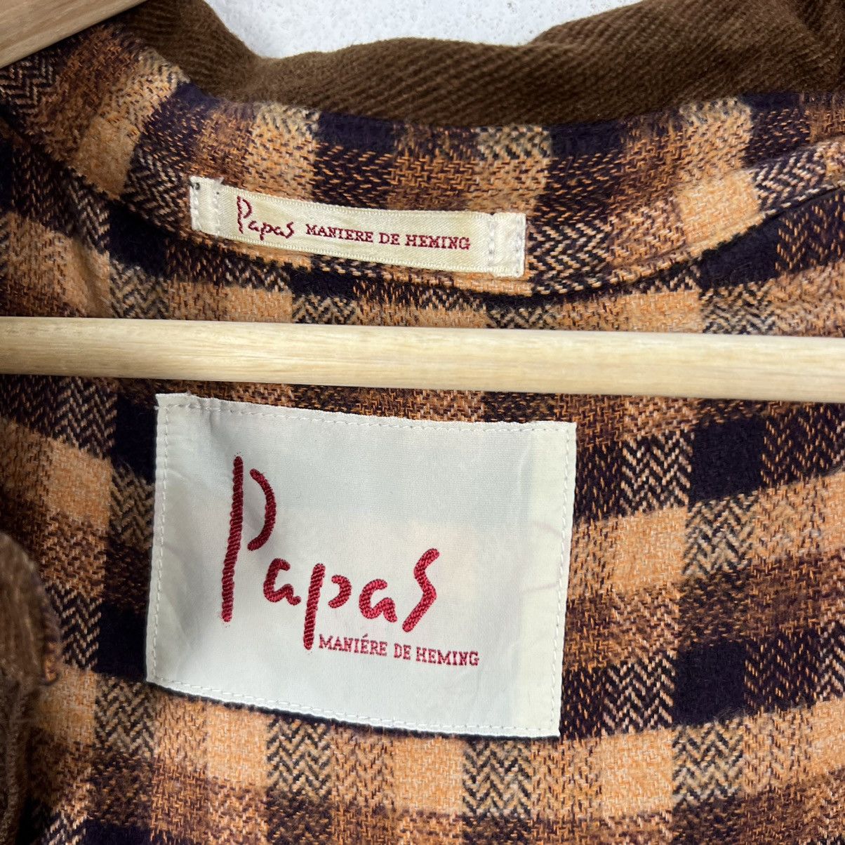 Japanese Brand VINTAGE HIKORY CHORE JACKET MULTI POCKET PAPAS Size US M / EU 48-50 / 2 - 10 Thumbnail