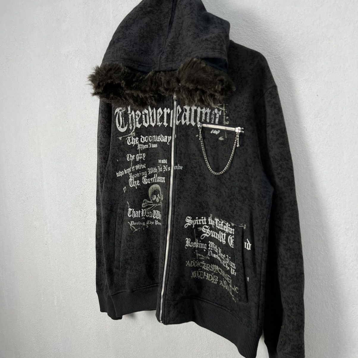 Japanese Brand RARE PUNK STYLE BEANUMERE JACKET FUR BLANKET LINING HOODIE Size US M / EU 48-50 / 2 - 2 Thumbnail