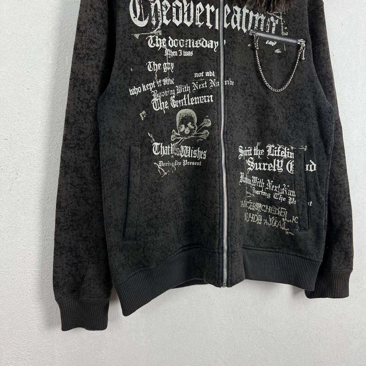 Japanese Brand RARE PUNK STYLE BEANUMERE JACKET FUR BLANKET LINING HOODIE Size US M / EU 48-50 / 2 - 4 Thumbnail