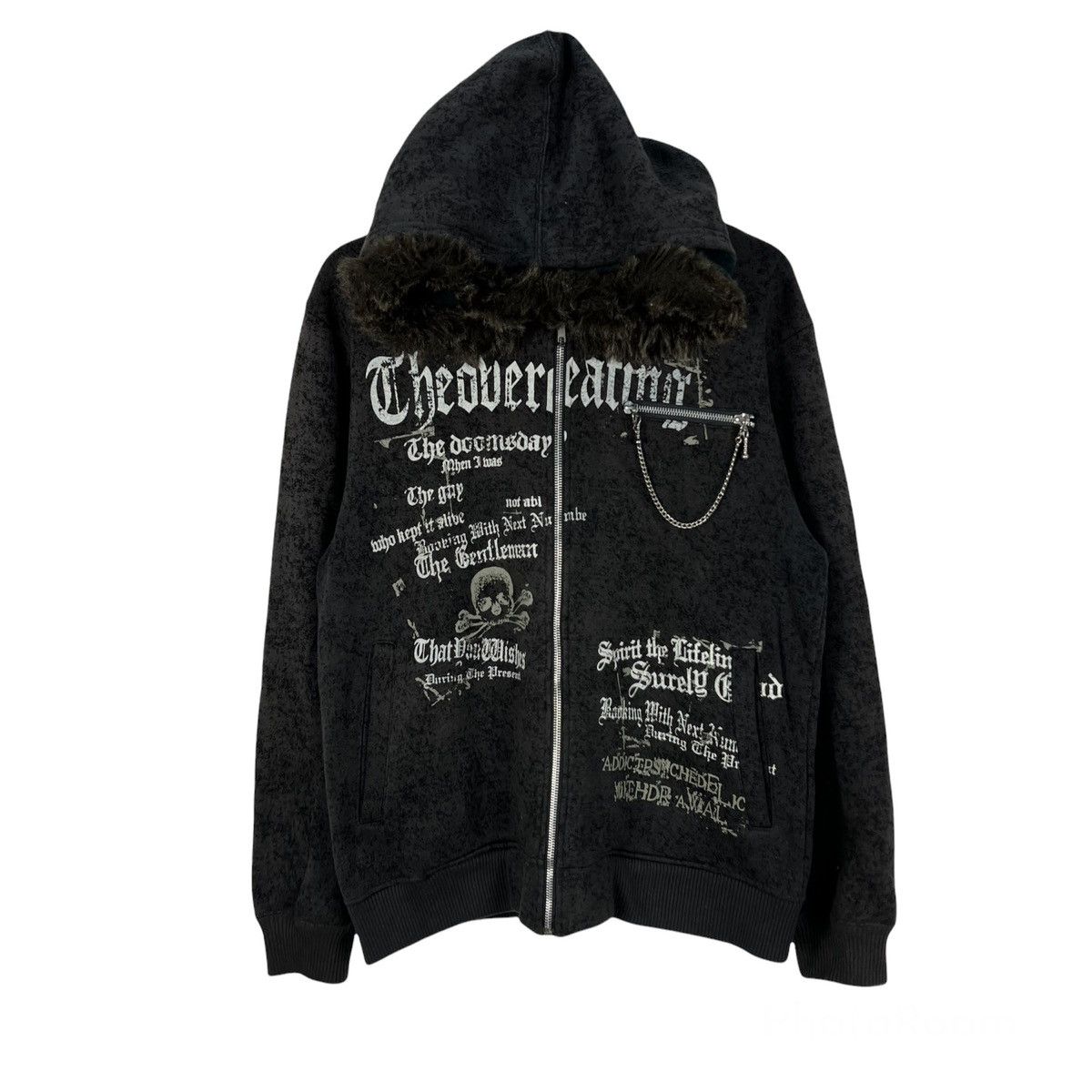 Japanese Brand RARE PUNK STYLE BEANUMERE JACKET FUR BLANKET LINING HOODIE Size US M / EU 48-50 / 2 - 1 Thumbnail