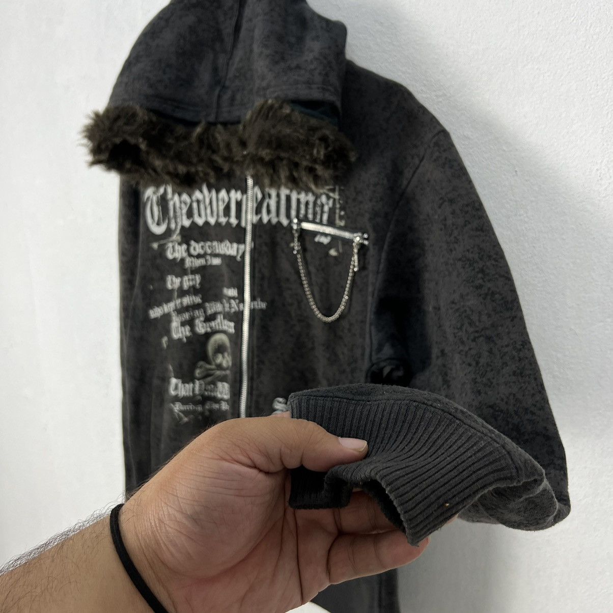 Japanese Brand RARE PUNK STYLE BEANUMERE JACKET FUR BLANKET LINING HOODIE Size US M / EU 48-50 / 2 - 9 Thumbnail