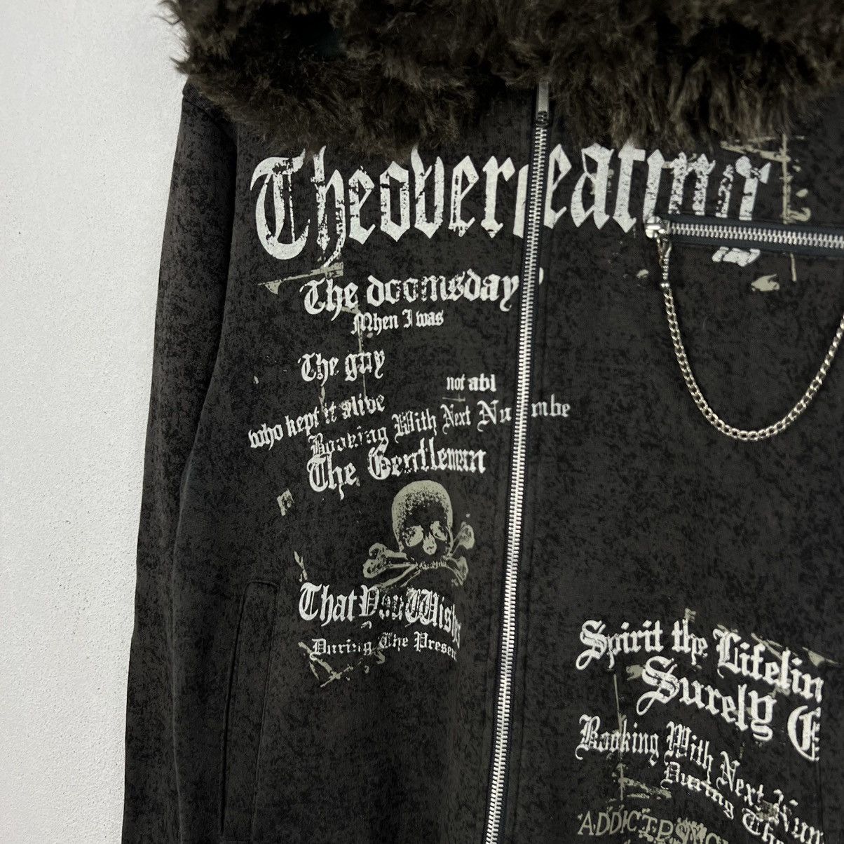 Japanese Brand RARE PUNK STYLE BEANUMERE JACKET FUR BLANKET LINING HOODIE Size US M / EU 48-50 / 2 - 6 Thumbnail