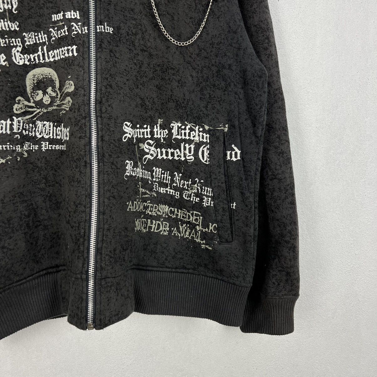 Japanese Brand RARE PUNK STYLE BEANUMERE JACKET FUR BLANKET LINING HOODIE Size US M / EU 48-50 / 2 - 8 Thumbnail