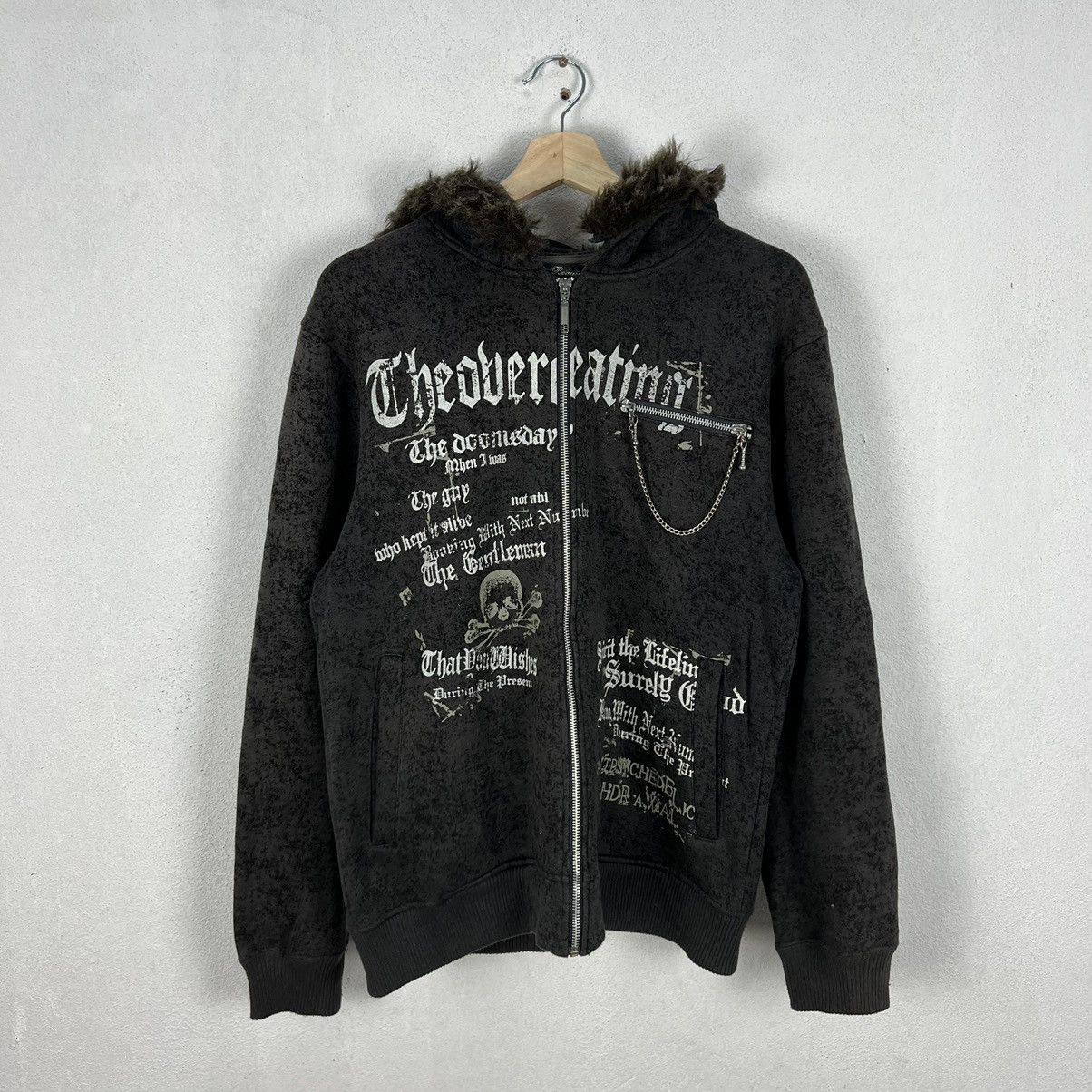 Japanese Brand RARE PUNK STYLE BEANUMERE JACKET FUR BLANKET LINING HOODIE Size US M / EU 48-50 / 2 - 10 Thumbnail