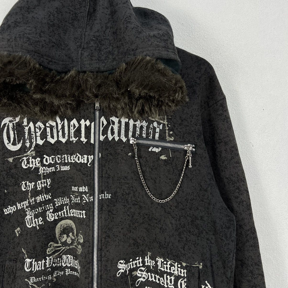 Japanese Brand RARE PUNK STYLE BEANUMERE JACKET FUR BLANKET LINING HOODIE Size US M / EU 48-50 / 2 - 5 Thumbnail