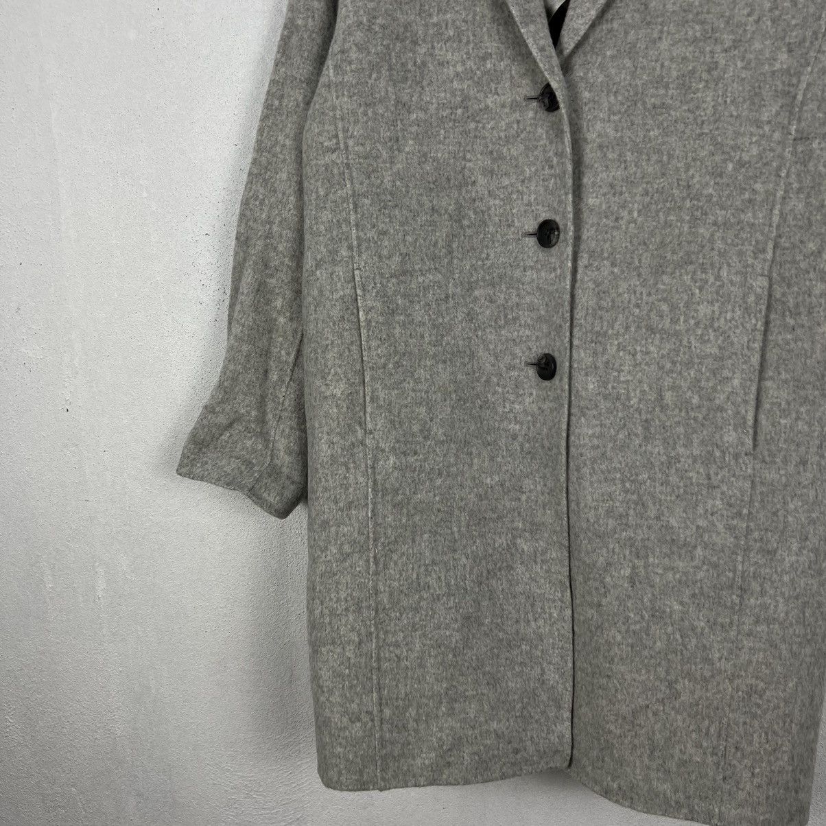 Japanese Brand YOHJI YAMAMOTO BY INED LONG JACKET DOUBLE BREAST WOOL Size US M / EU 48-50 / 2 - 4 Thumbnail