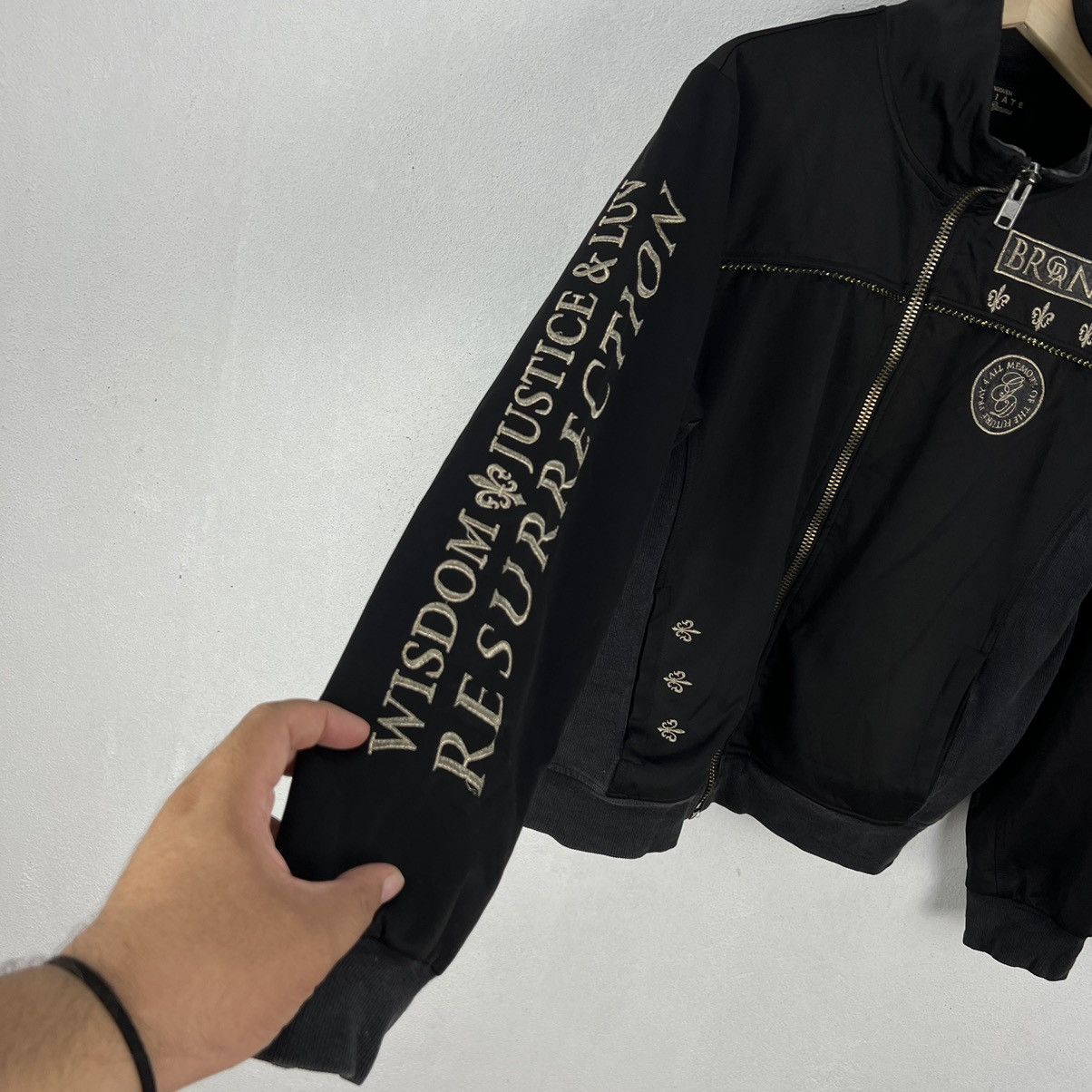 Japanese Brand RARE PUNK STYLE JACKET GLADIATE BLACK & GOLD Size US L / EU 52-54 / 3 - 6 Thumbnail